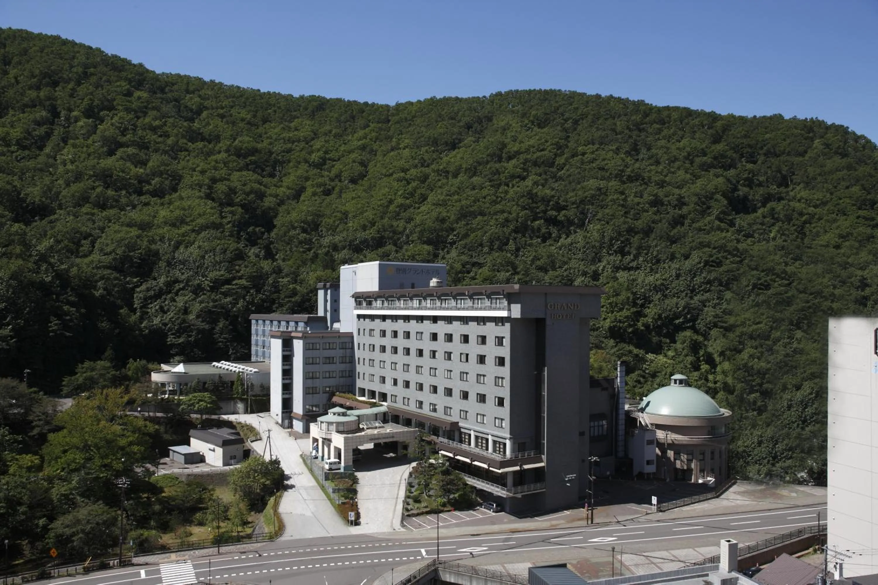 Property building in Noboribetsu Grand Hotel
