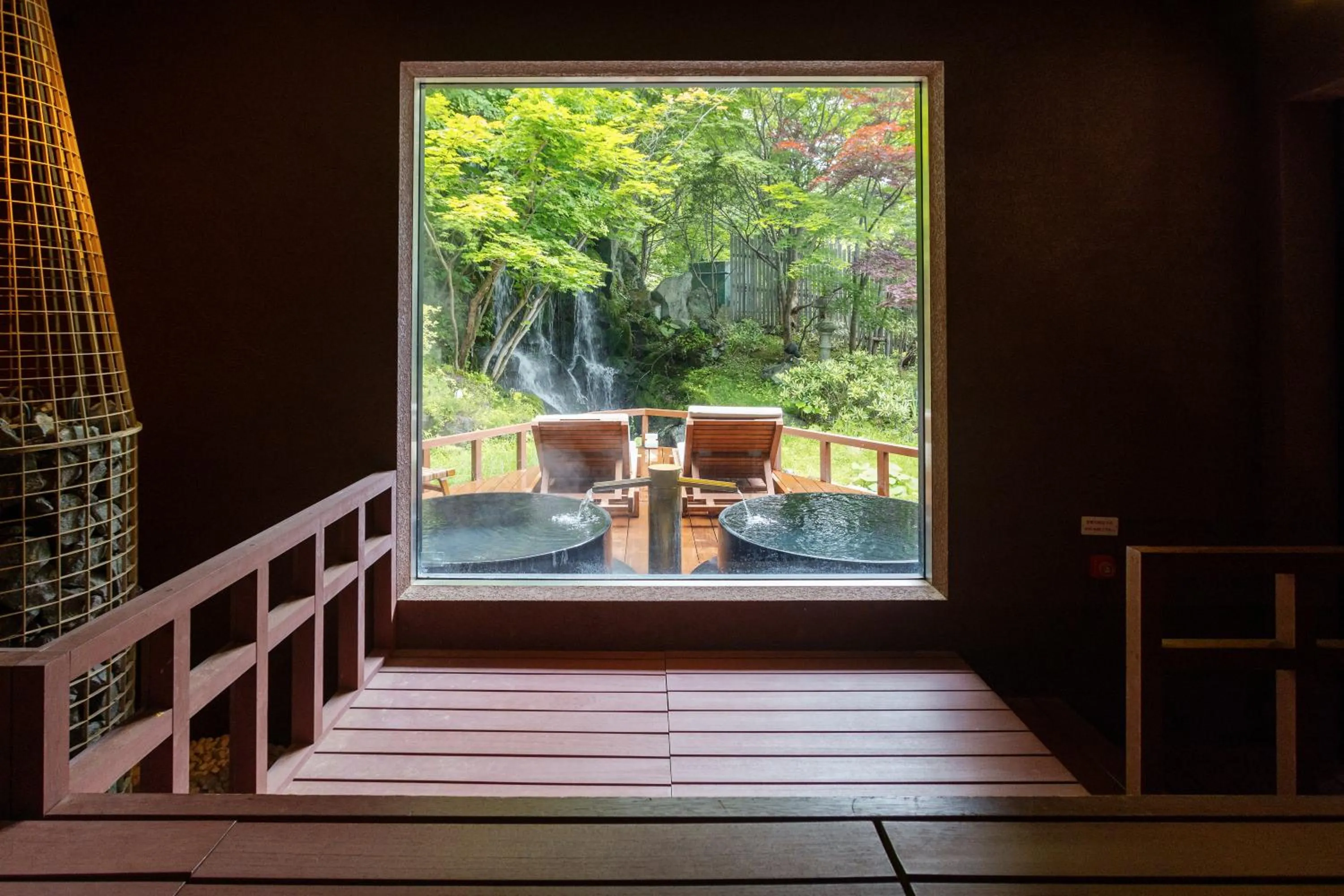 Sauna in Noboribetsu Grand Hotel