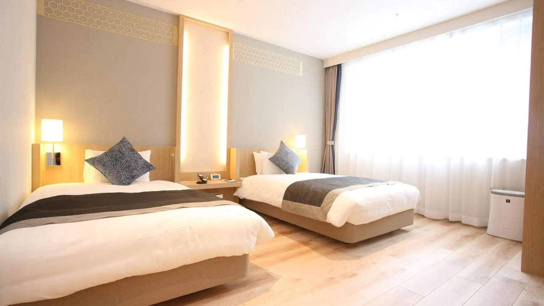 Photo of the whole room, Bed in Noboribetsu Grand Hotel