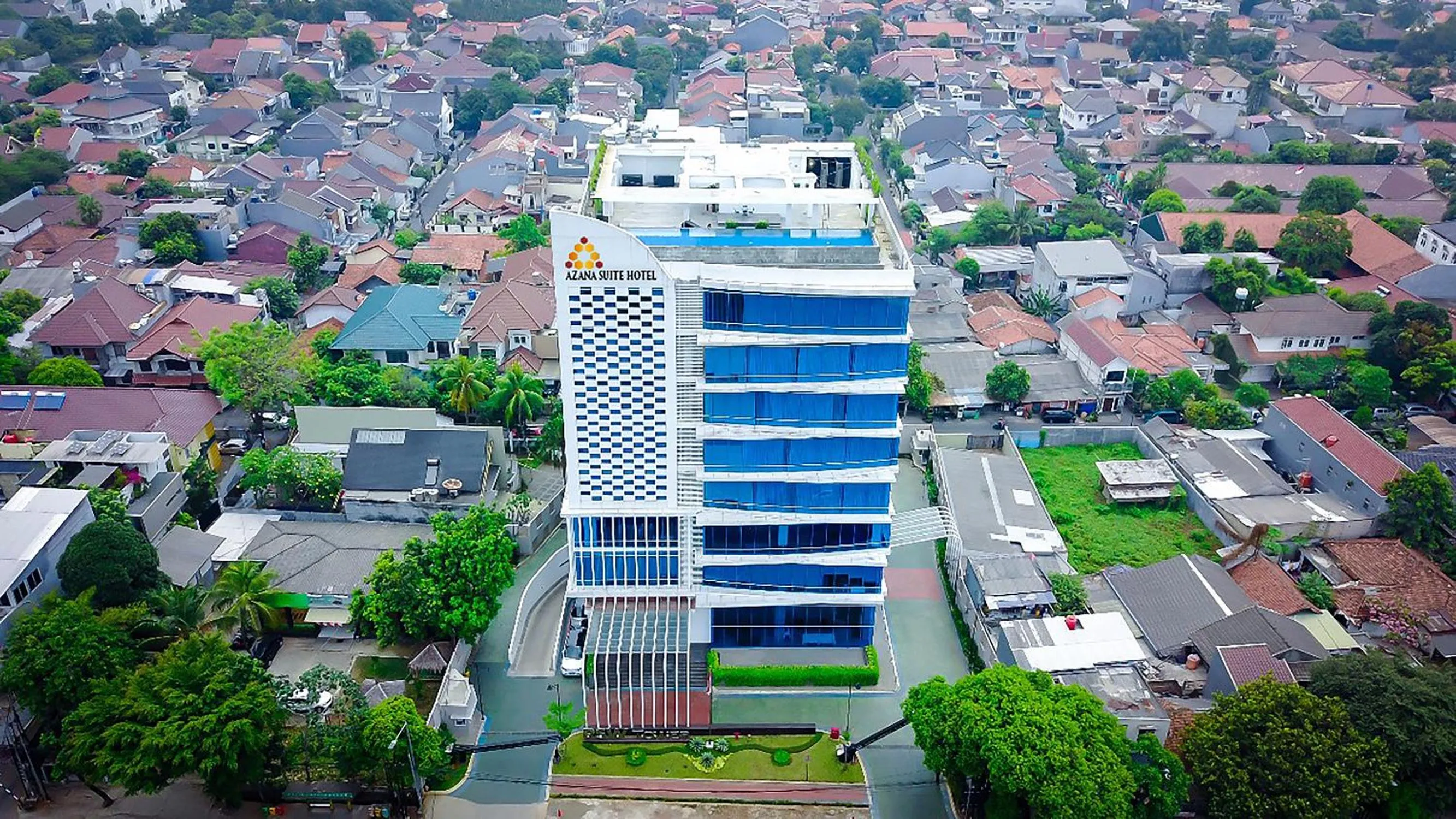 Property building in Azana Suites Hotel Antasari