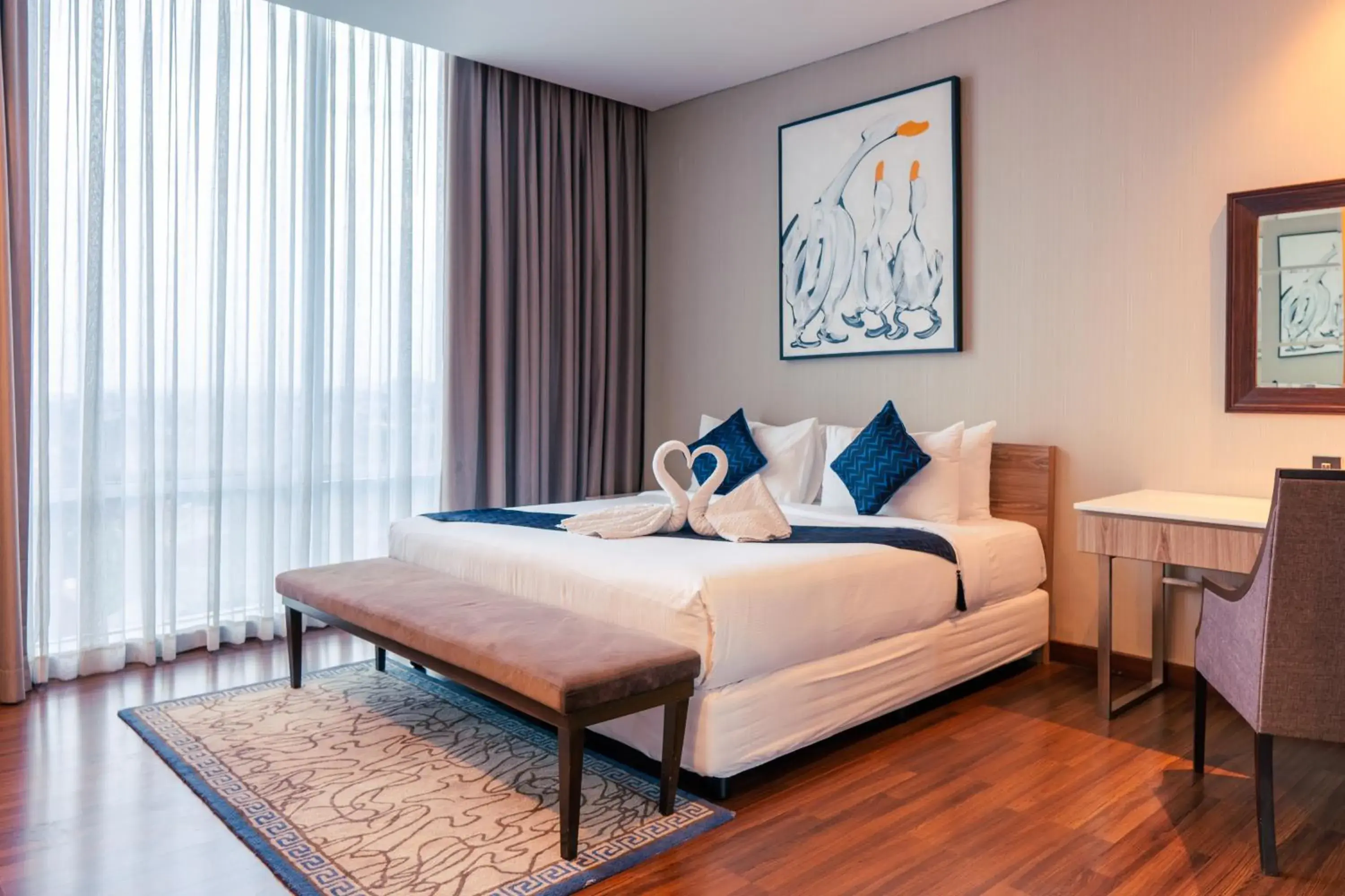 Bedroom, Bed in Azana Suites Hotel Antasari Bedroom, Bed in Azana Suites Hotel Antasari