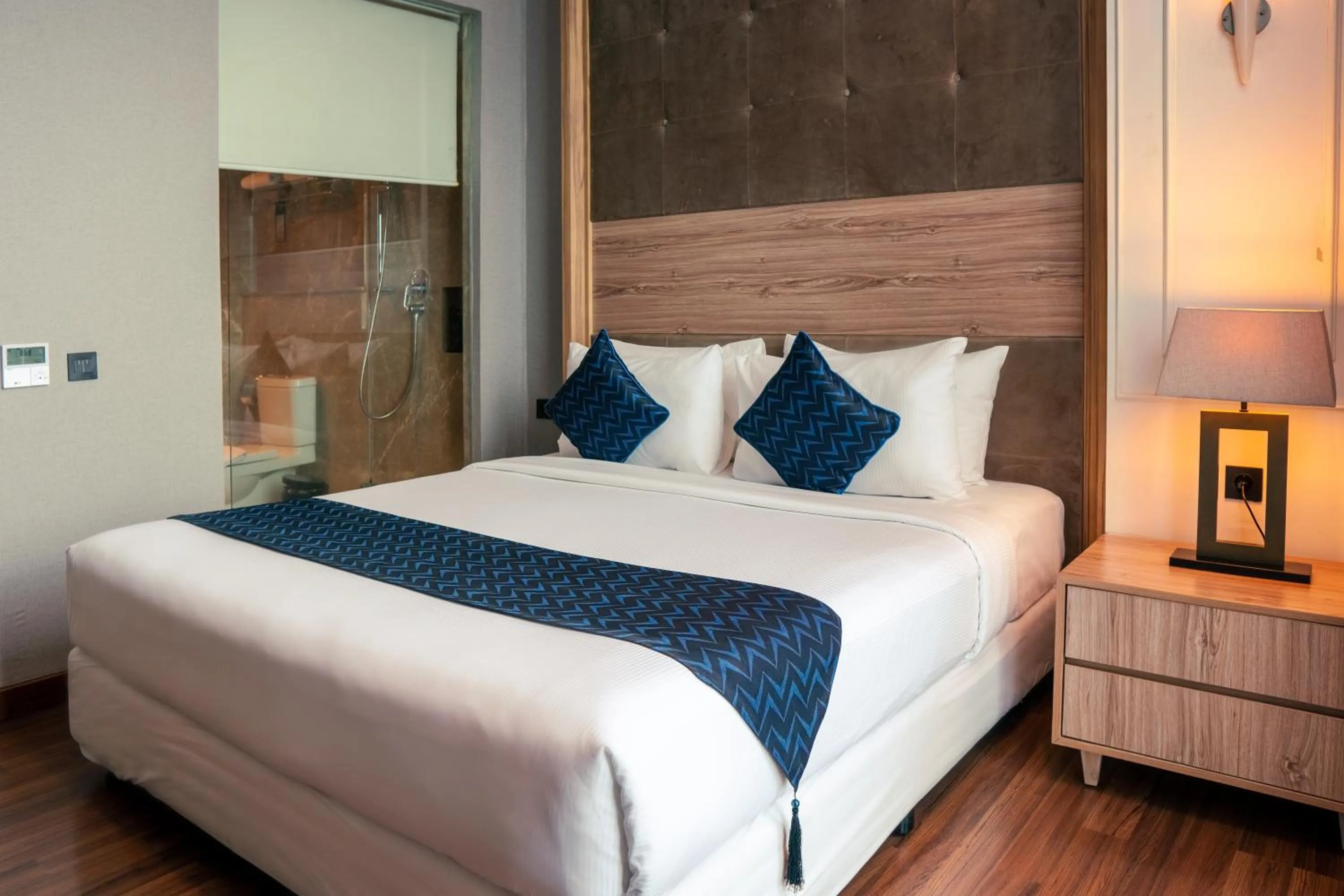 Bed in Azana Suites Hotel Antasari