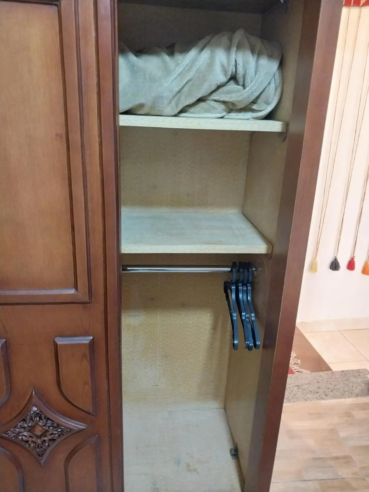 wardrobe in Atlantis Pyramids Inn