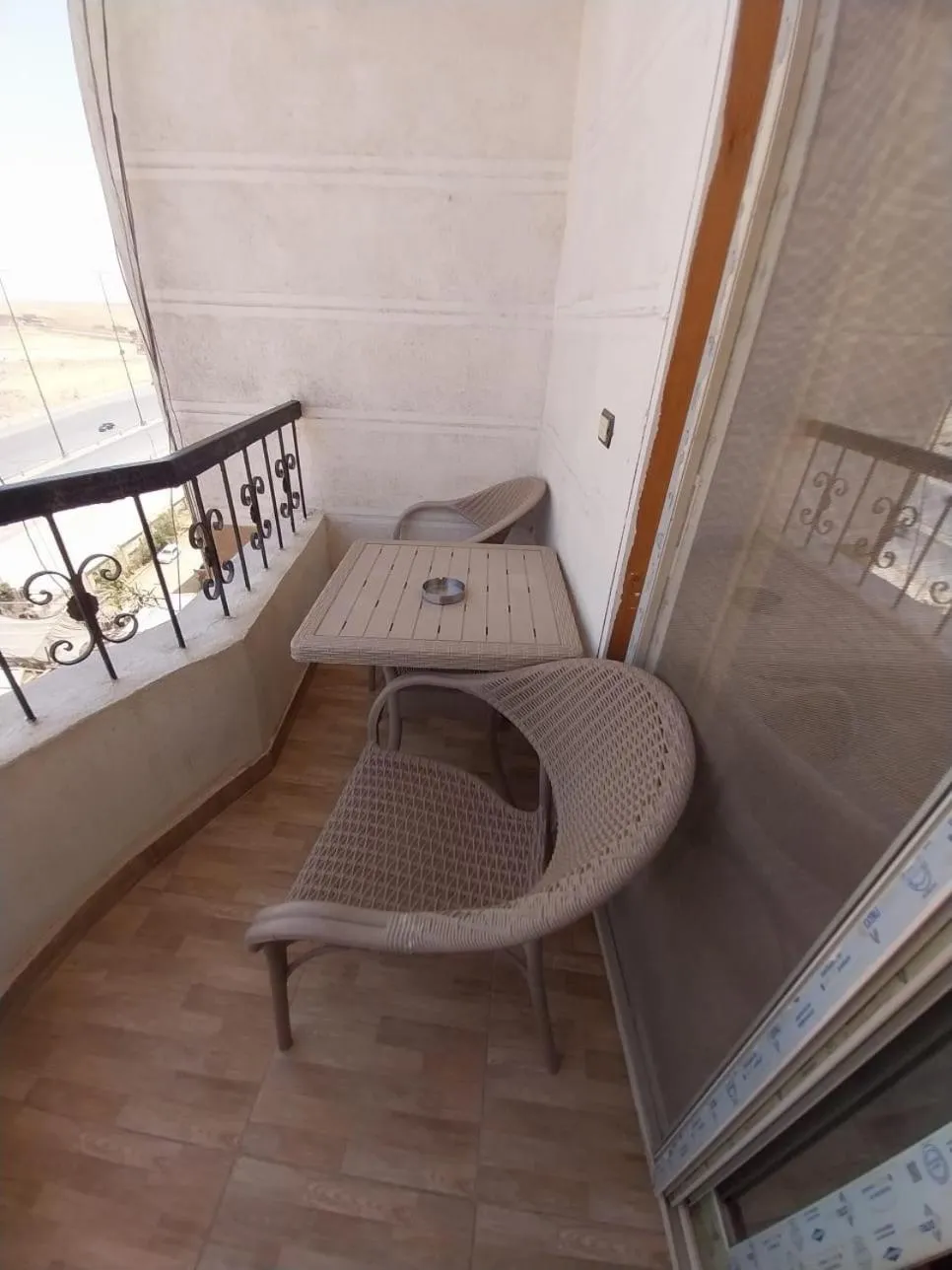 Balcony/Terrace in Atlantis Pyramids Inn