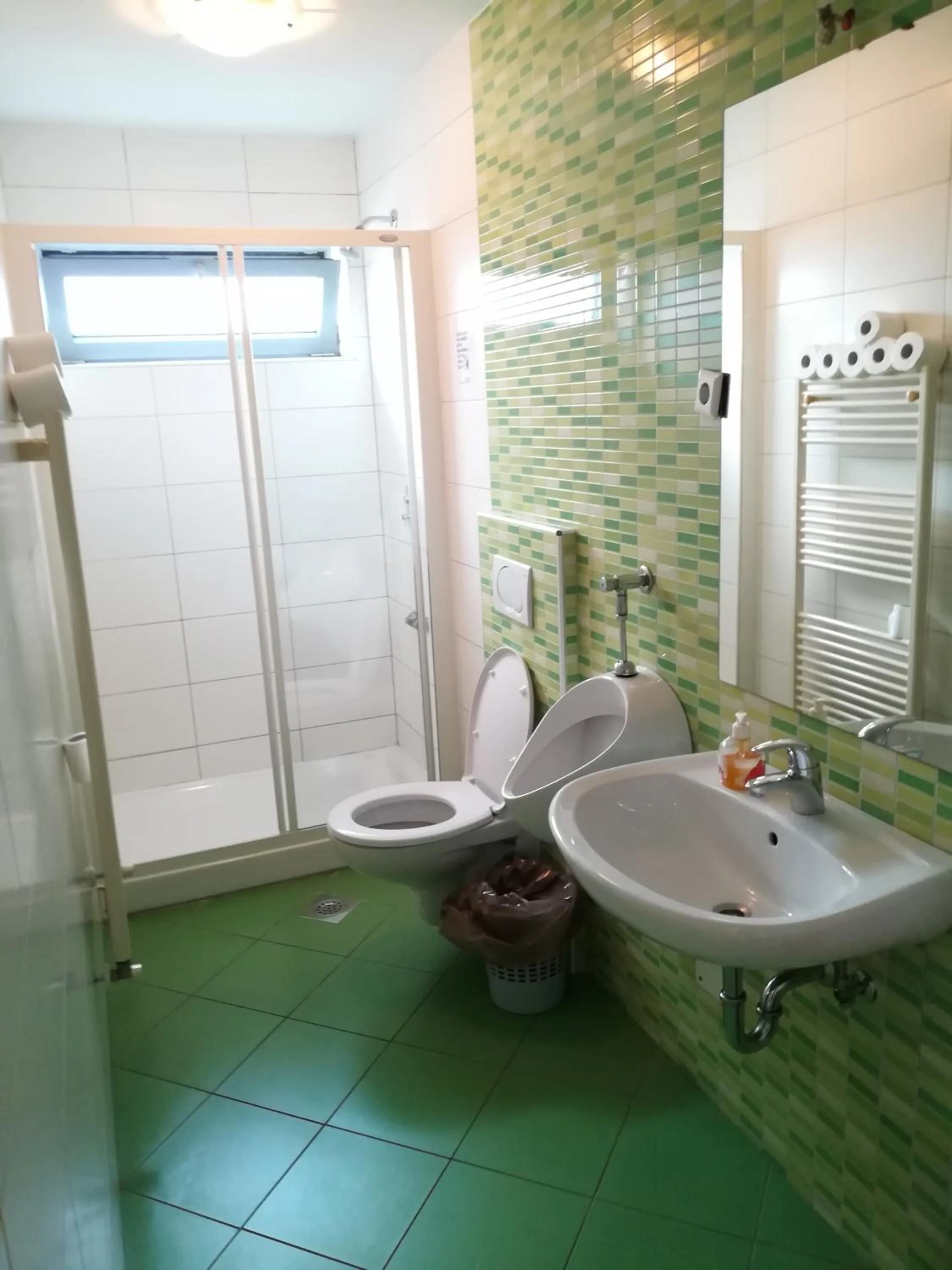 Bathroom in Simbol Rooms with free private parking
