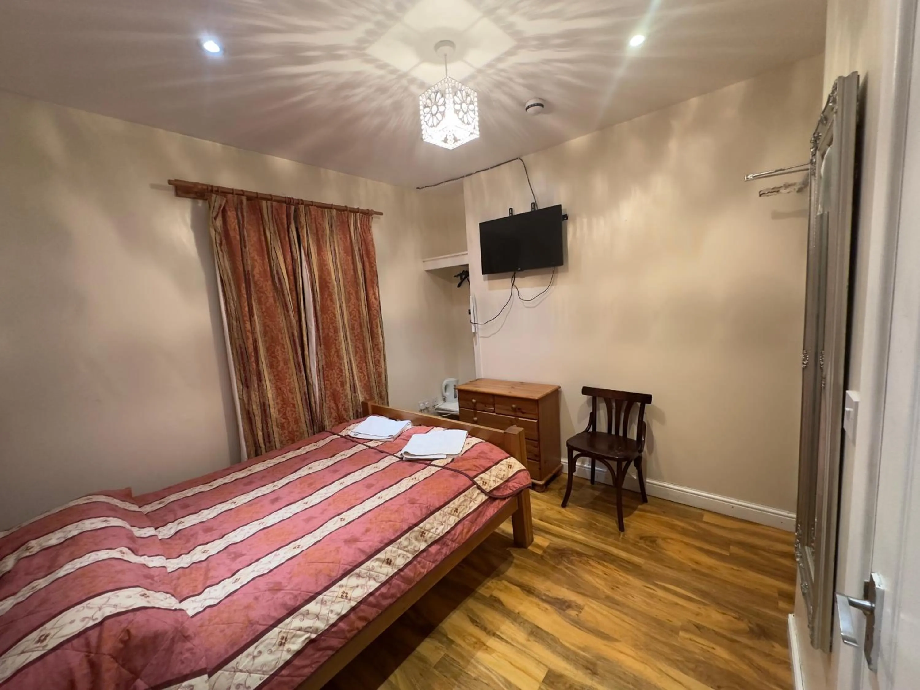 Bed in The Dharma Lodge