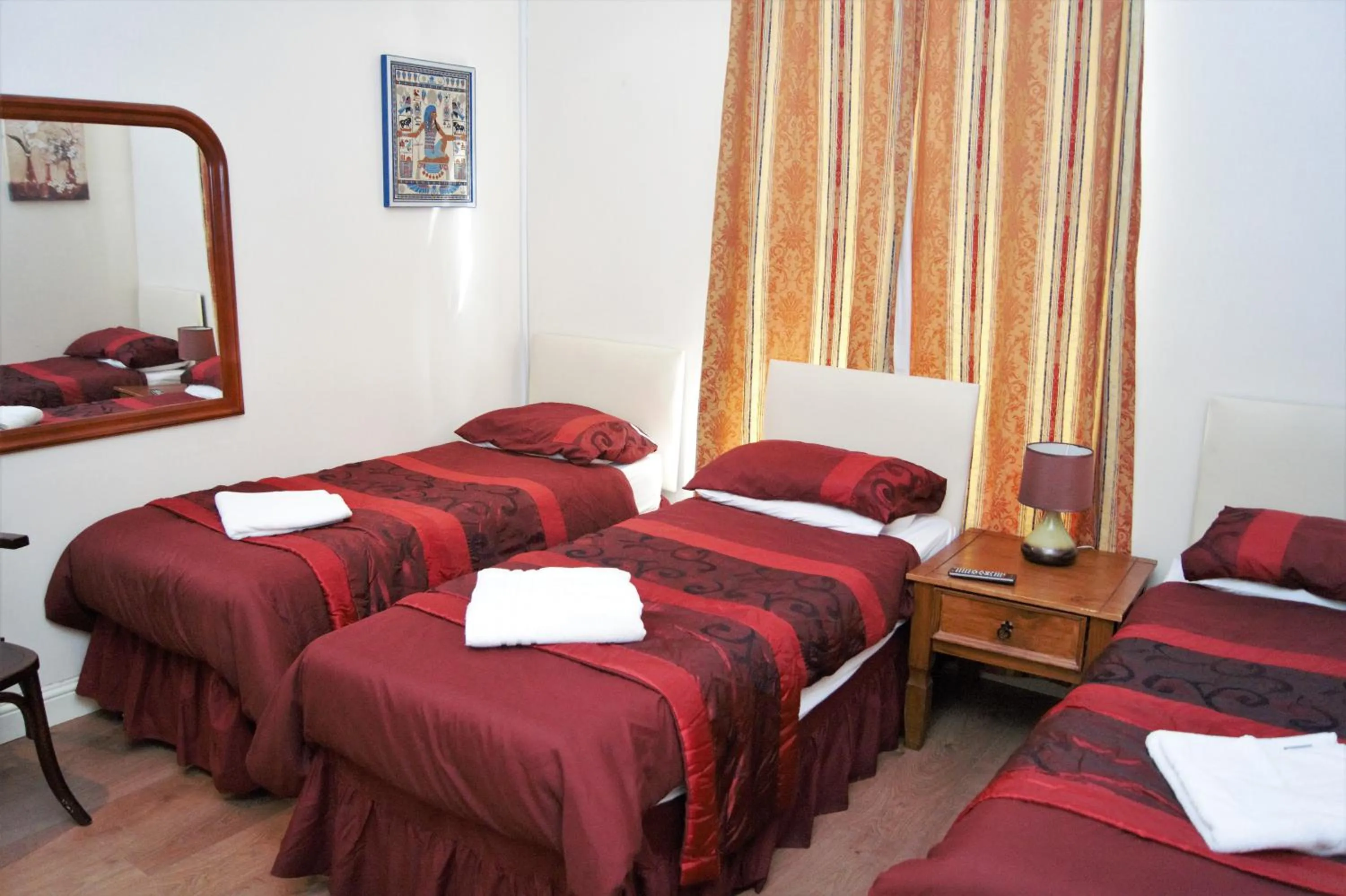 Bed in The Dharma Lodge