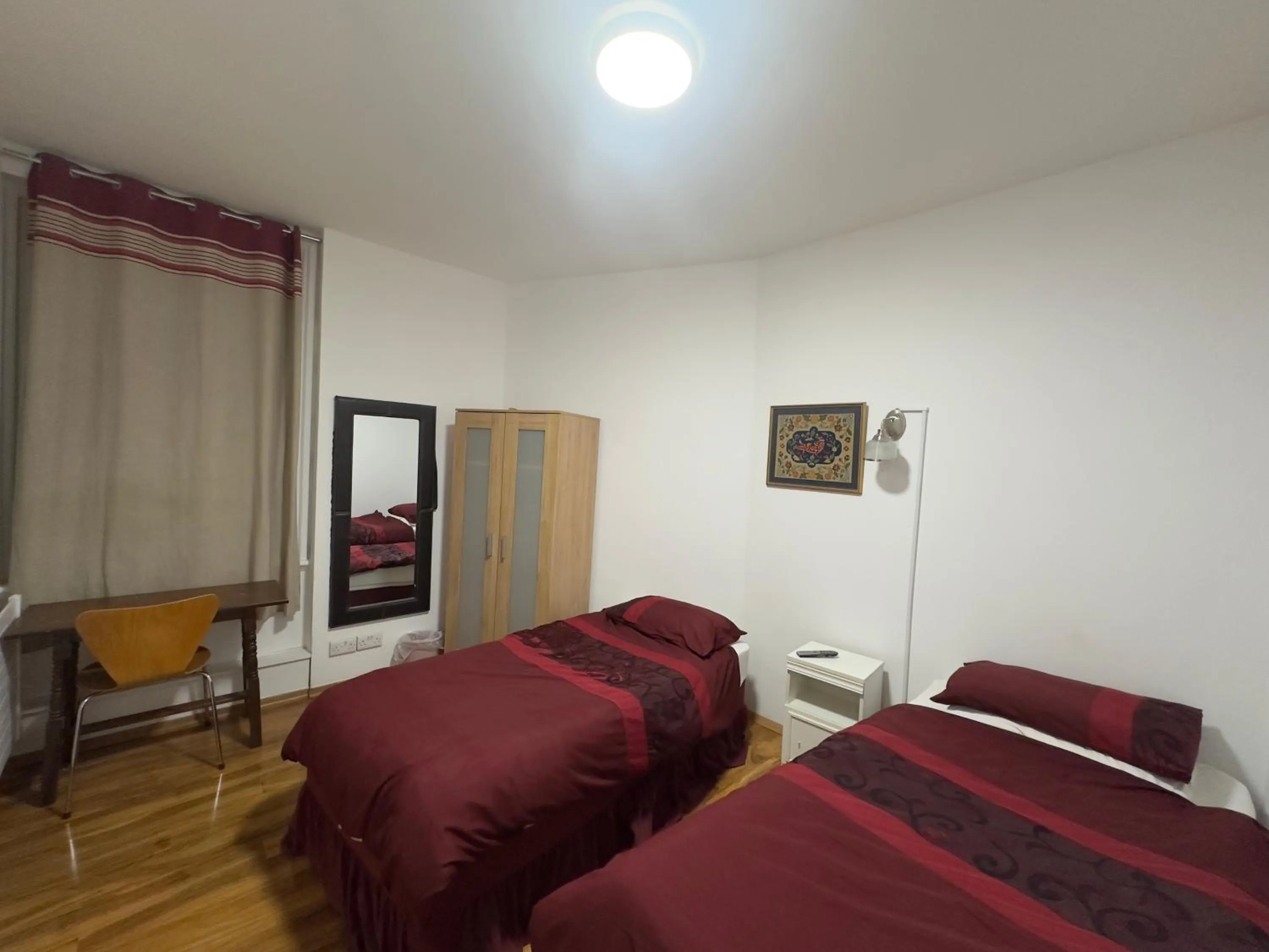 Bed in The Dharma Lodge