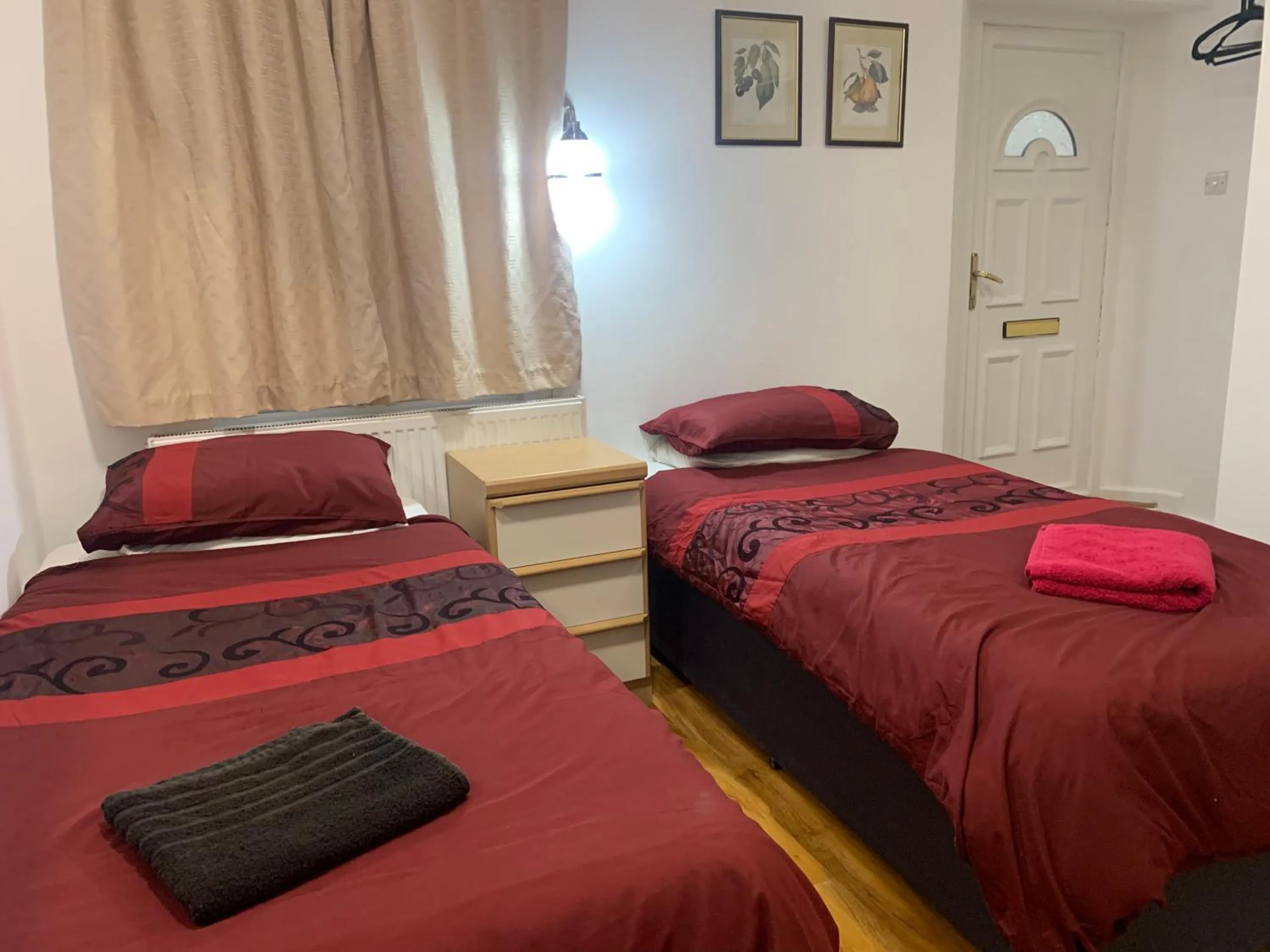 Bed in The Dharma Lodge