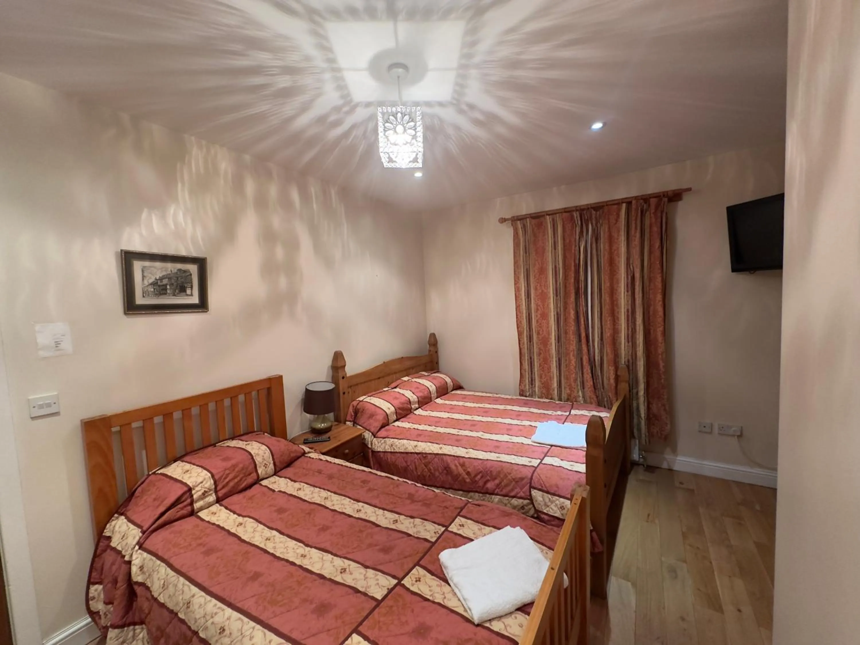 Bed in The Dharma Lodge