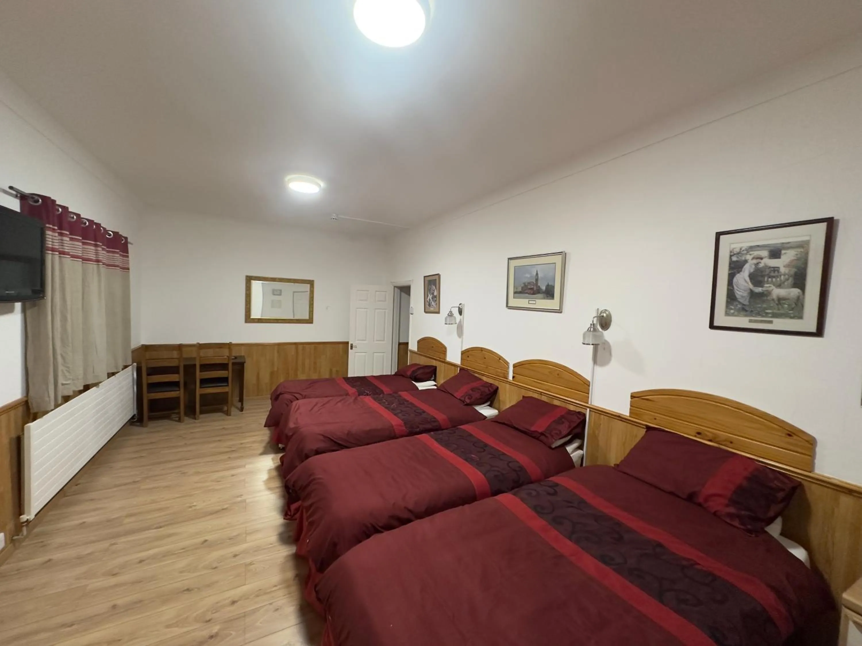 Bed in The Dharma Lodge