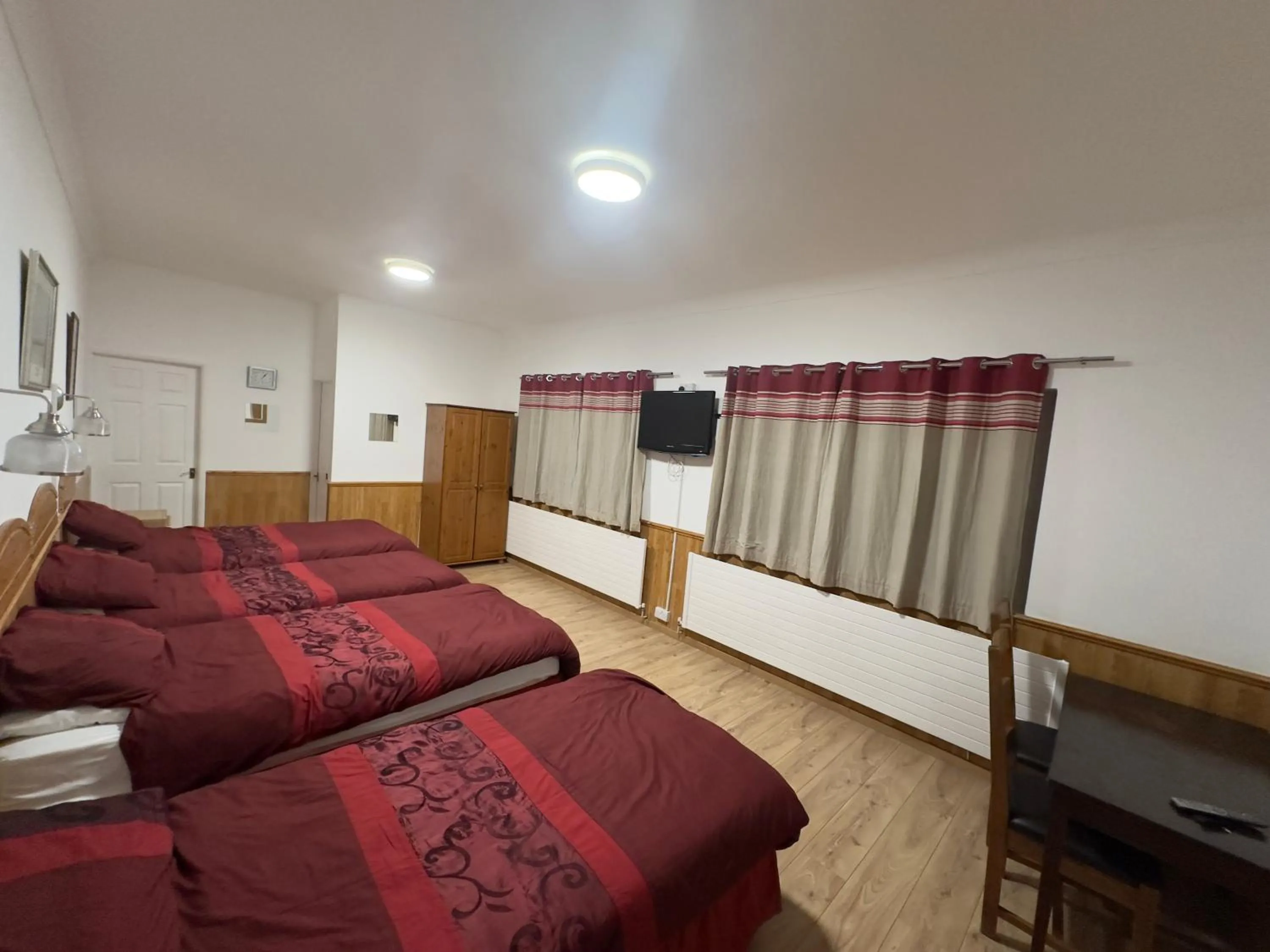 Bed in The Dharma Lodge