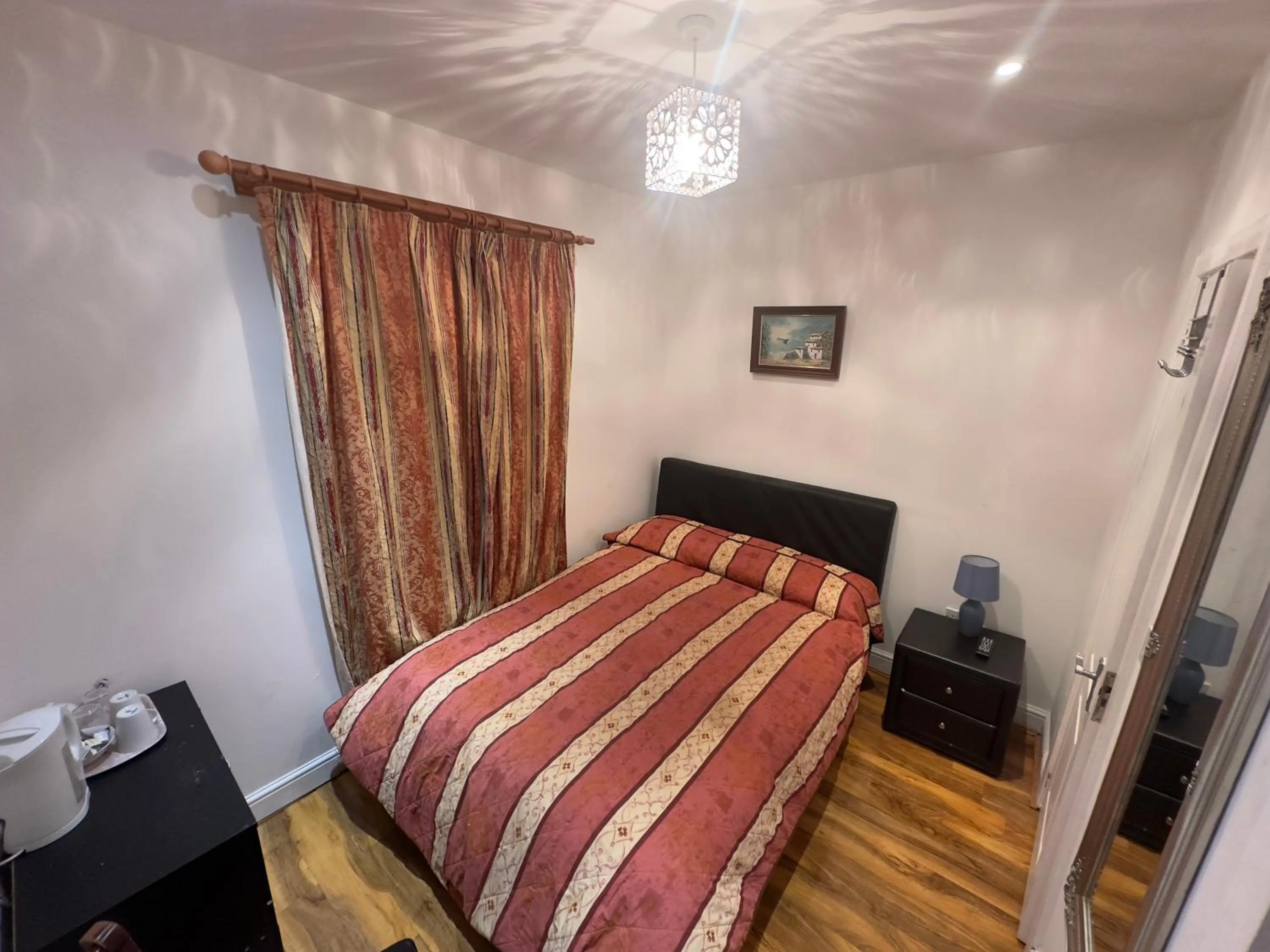 Bed in The Dharma Lodge