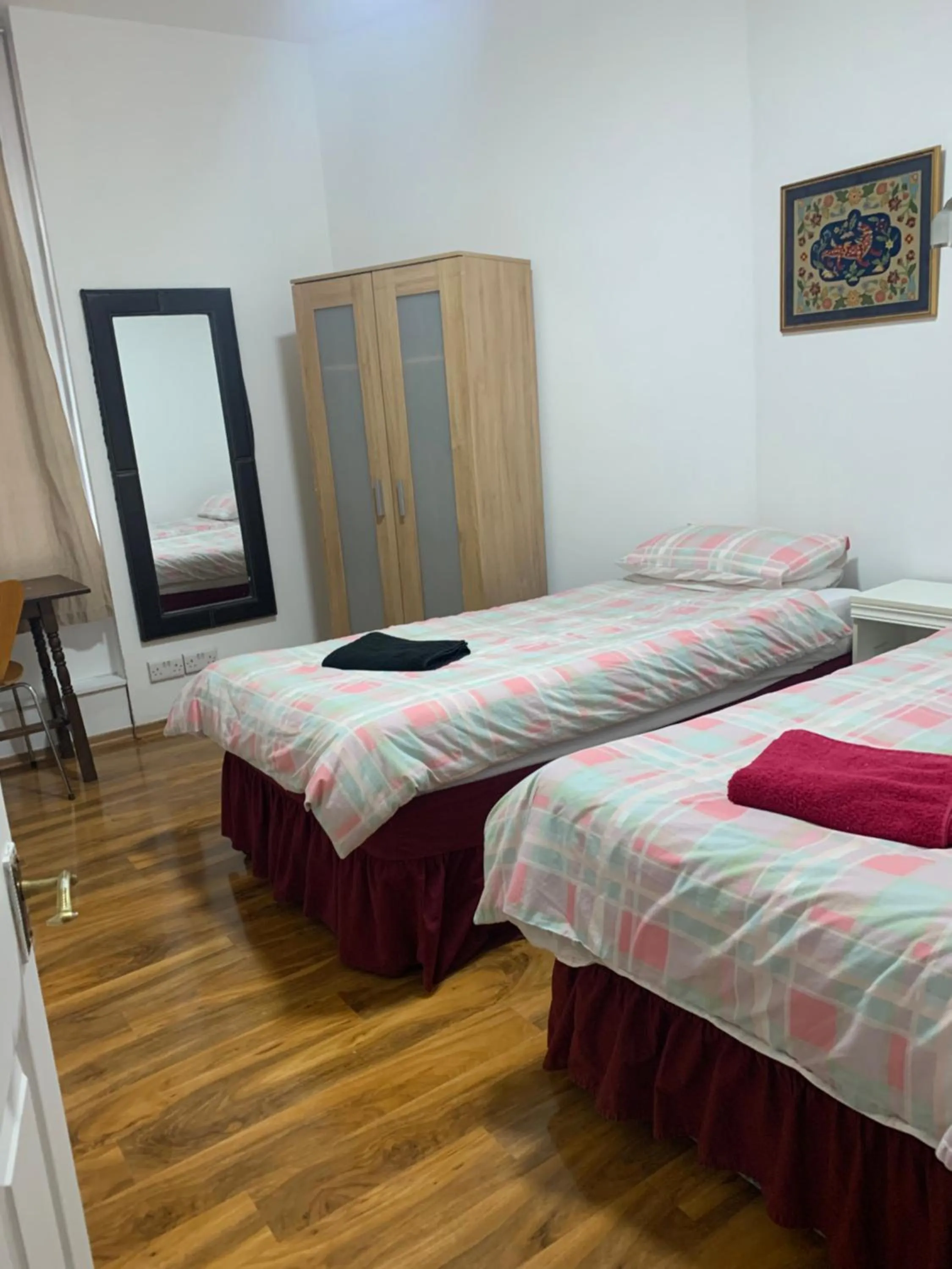 Bed in The Dharma Lodge