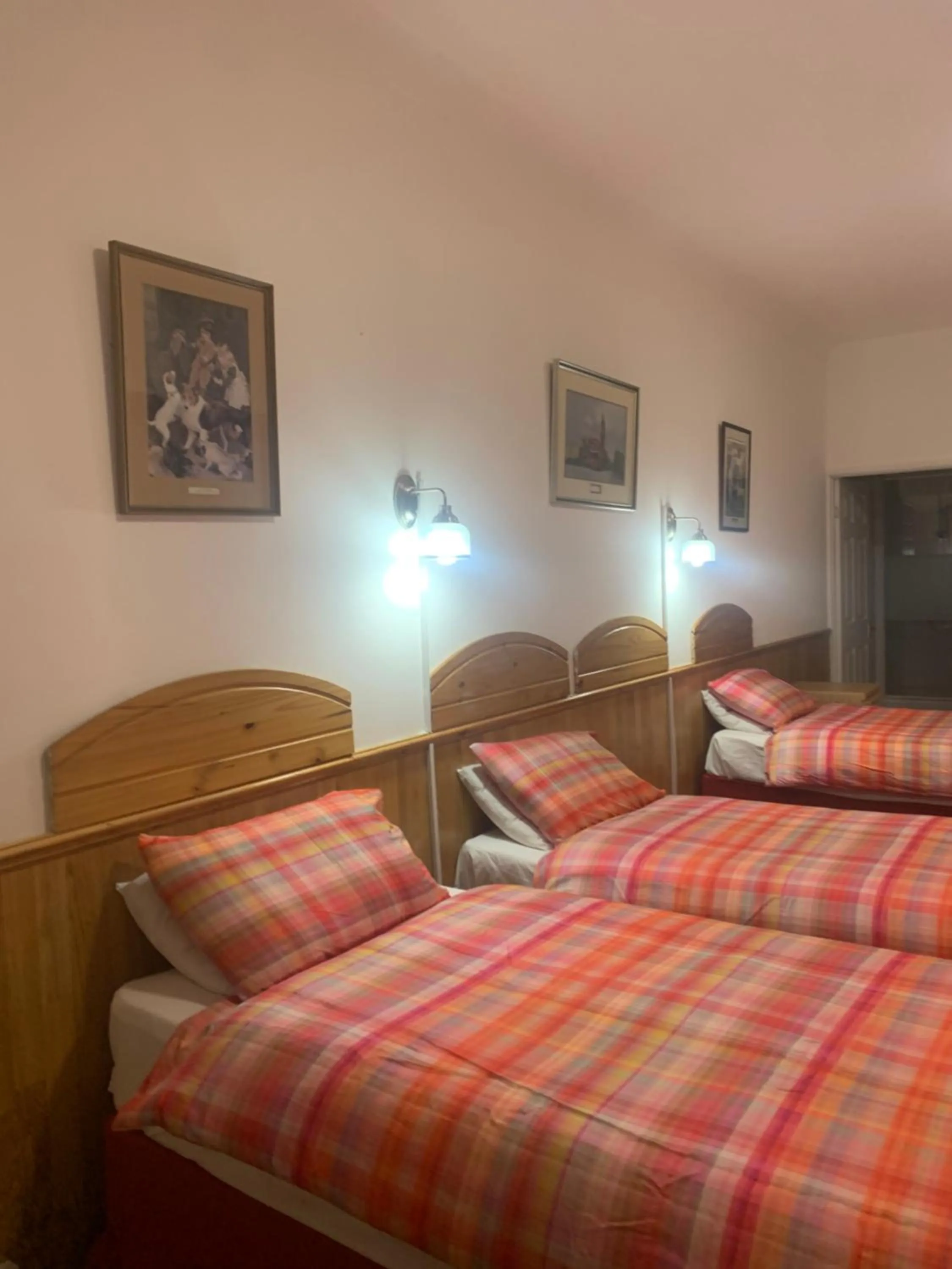 Bed in The Dharma Lodge