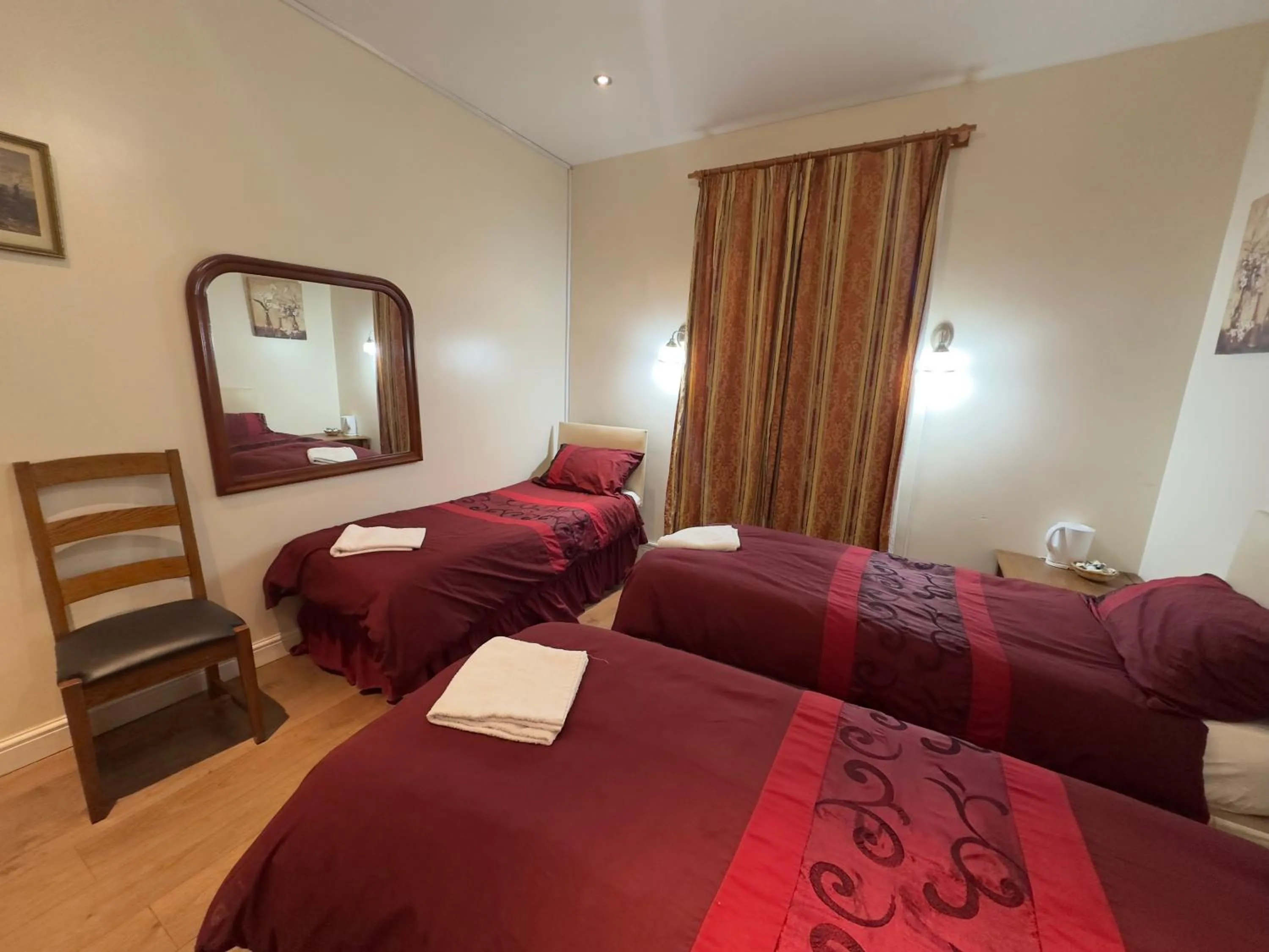 Bed in The Dharma Lodge