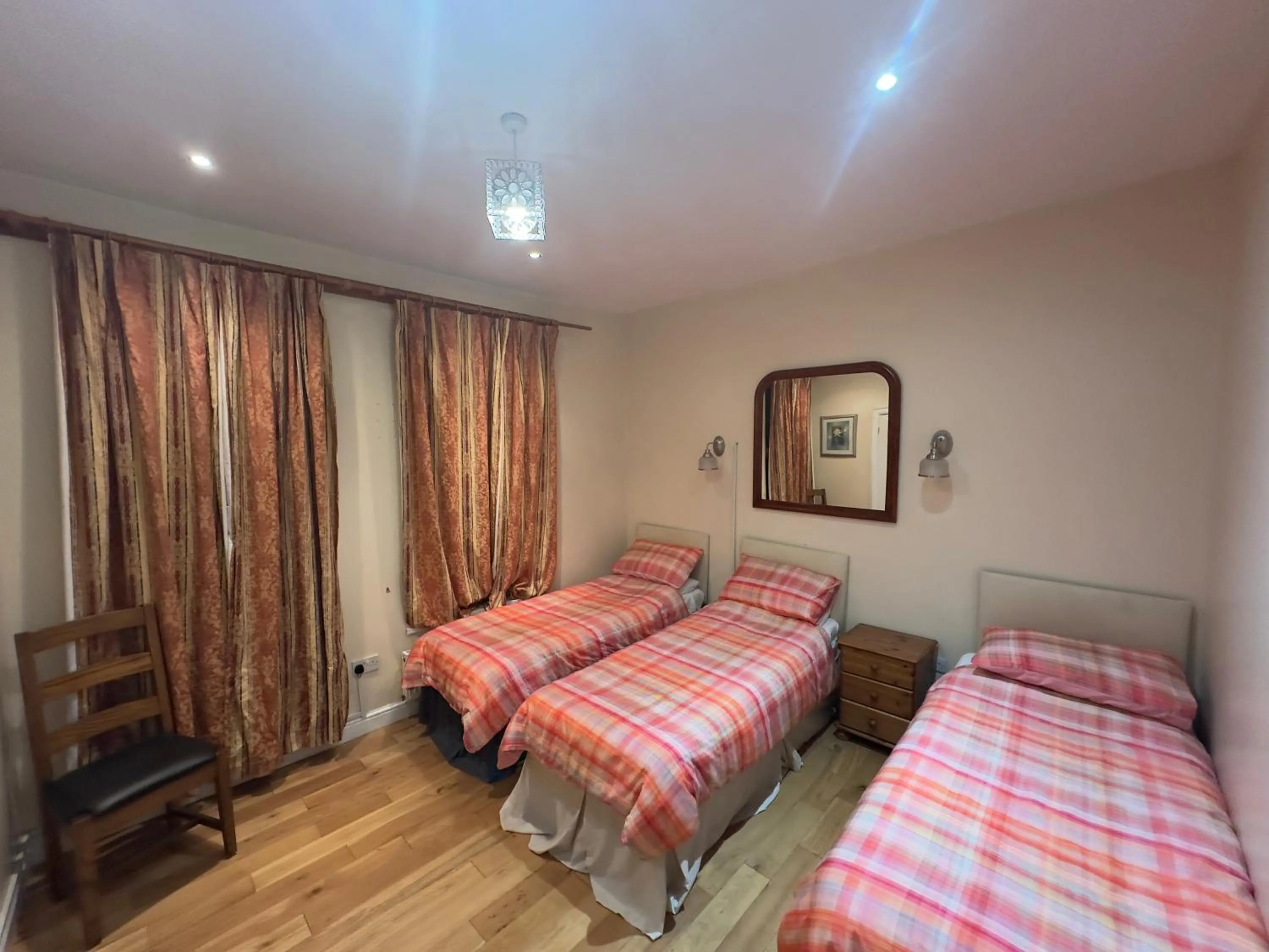 Bed in The Dharma Lodge