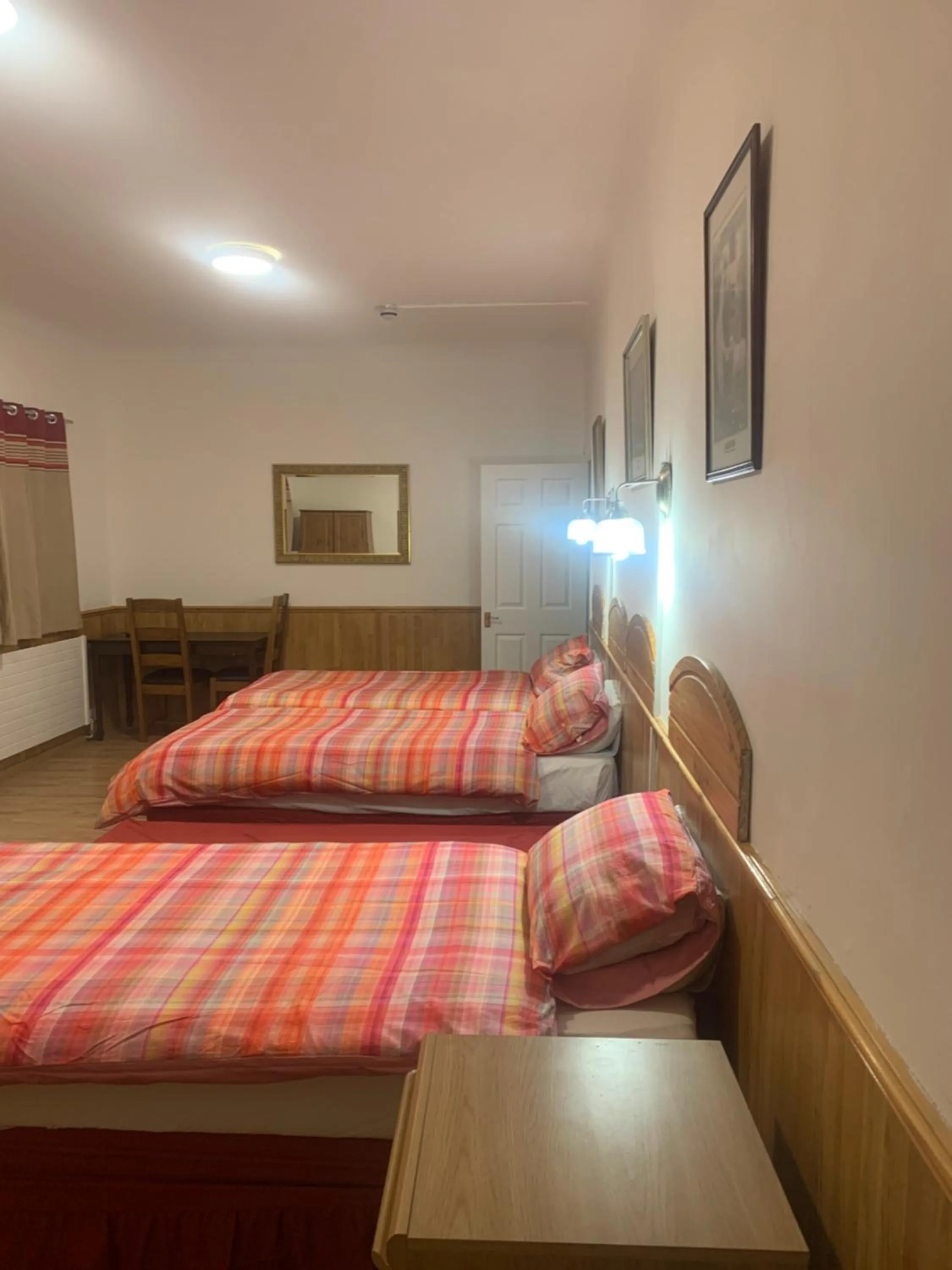 Bed in The Dharma Lodge