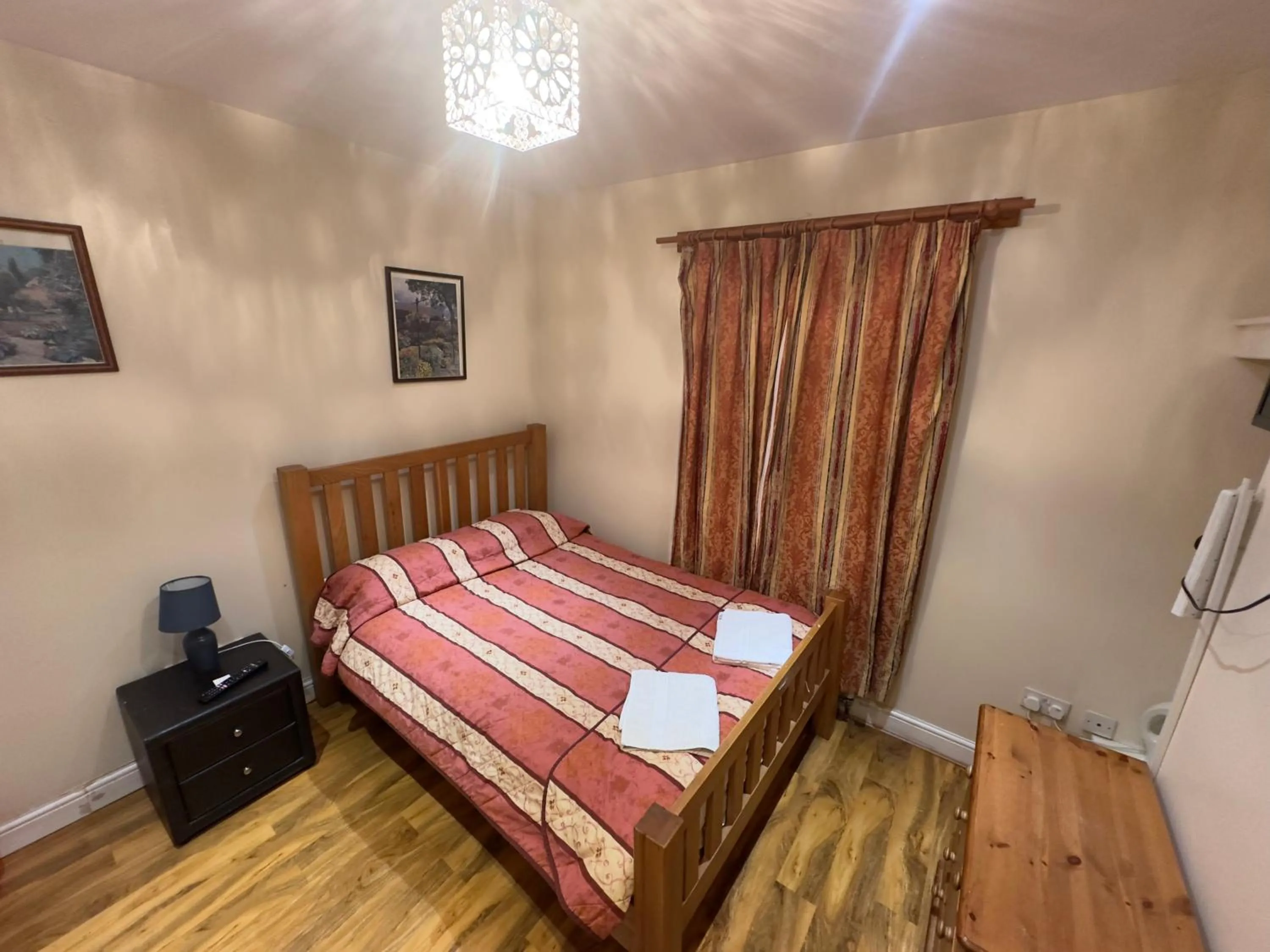 Bed in The Dharma Lodge