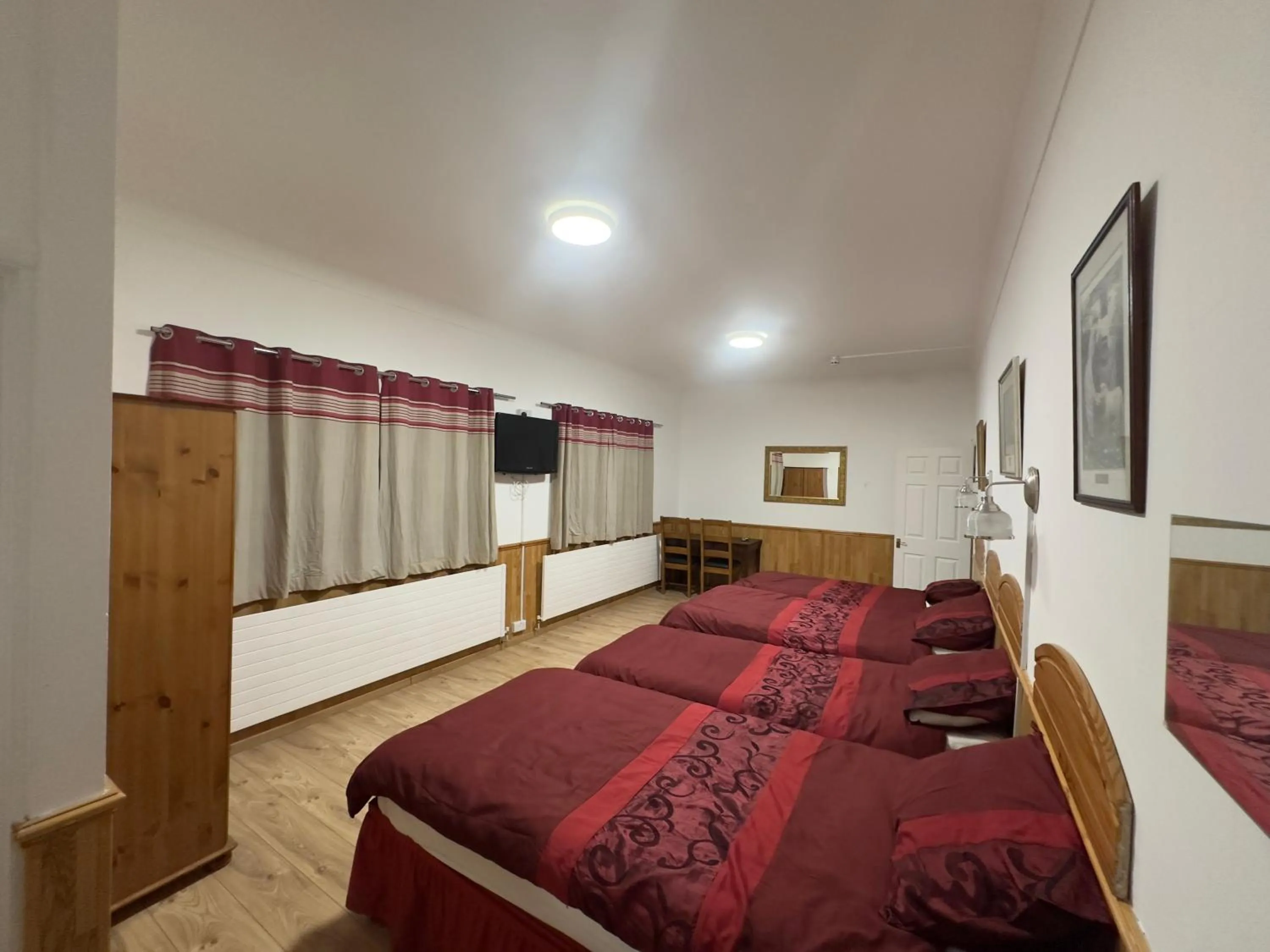 Bed in The Dharma Lodge