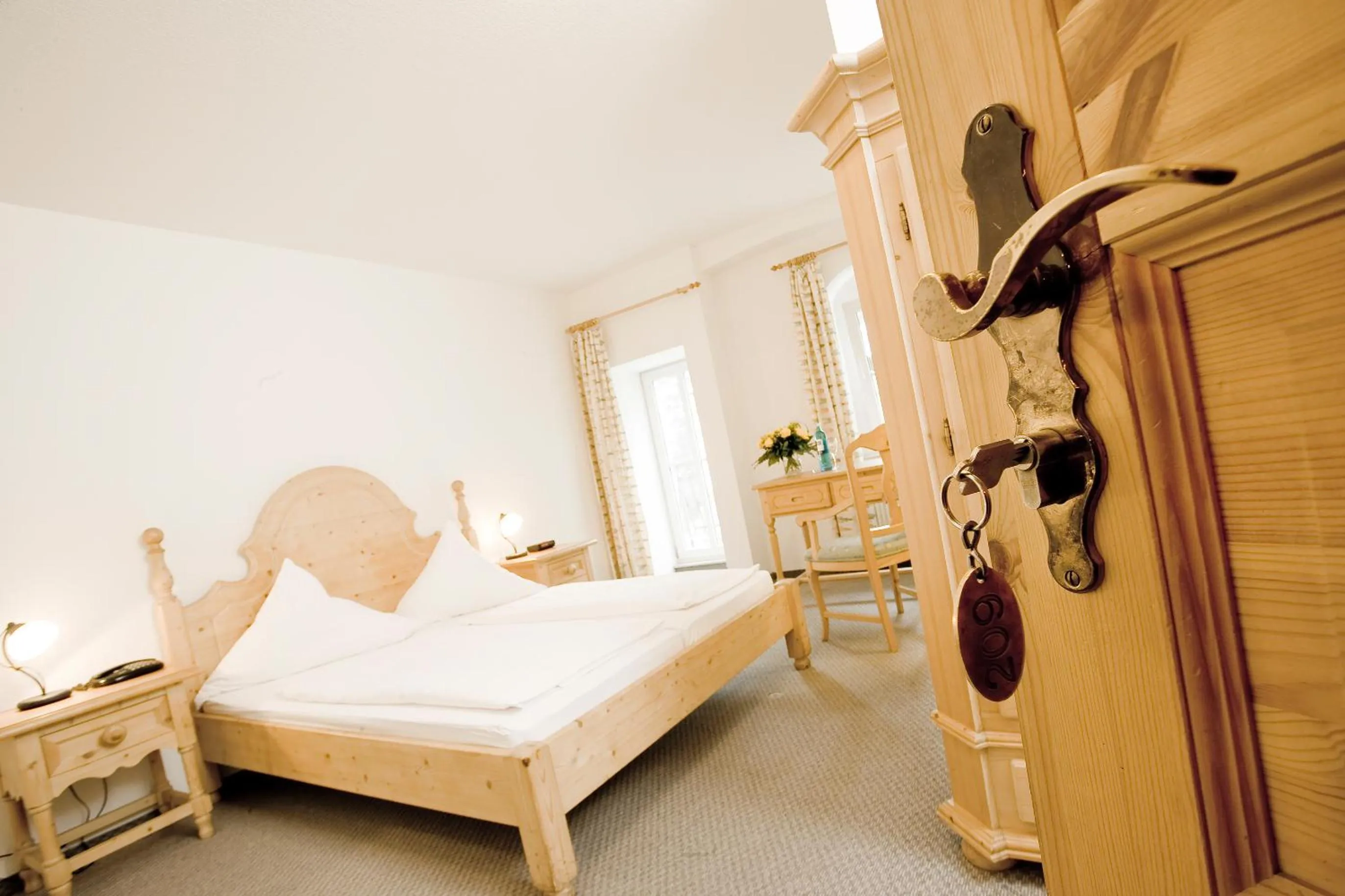 Photo of the whole room, Bed in Hotel Erbgericht