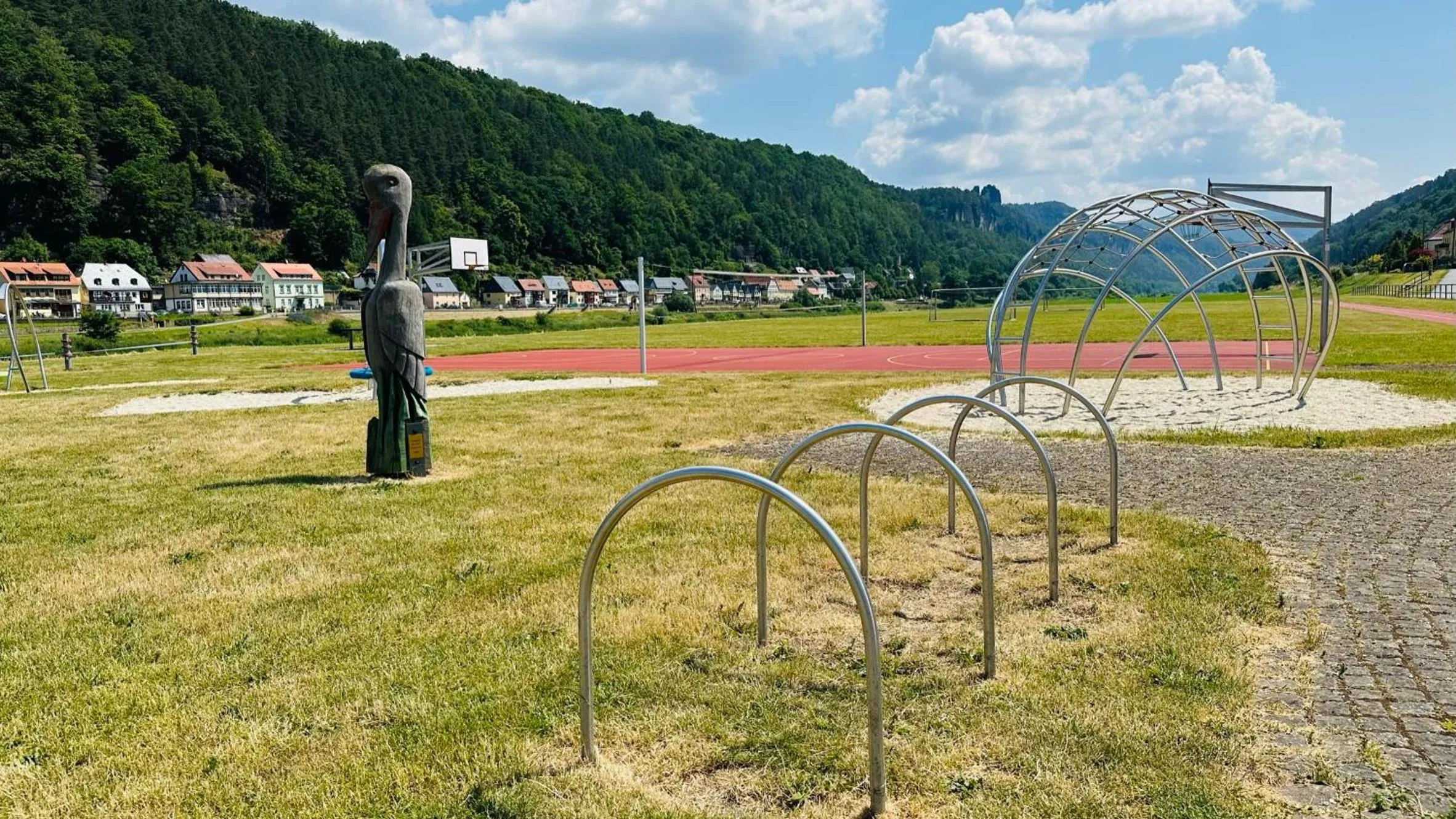 Children play ground in Hotel Erbgericht
