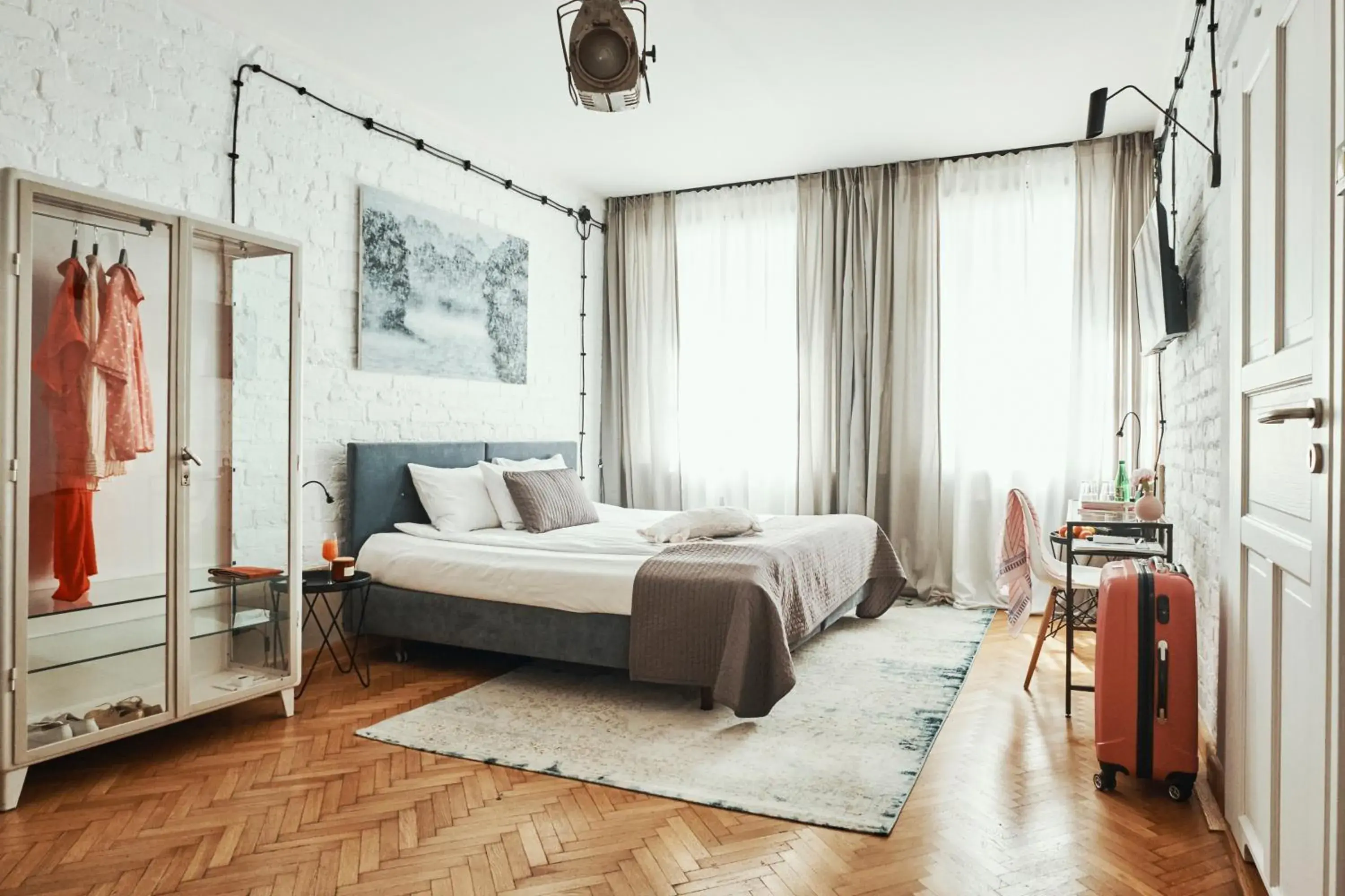 Photo of the whole room, Bed in ARTHOTEL STALOWA 52 Photo of the whole room, Bed in ARTHOTEL STALOWA 52