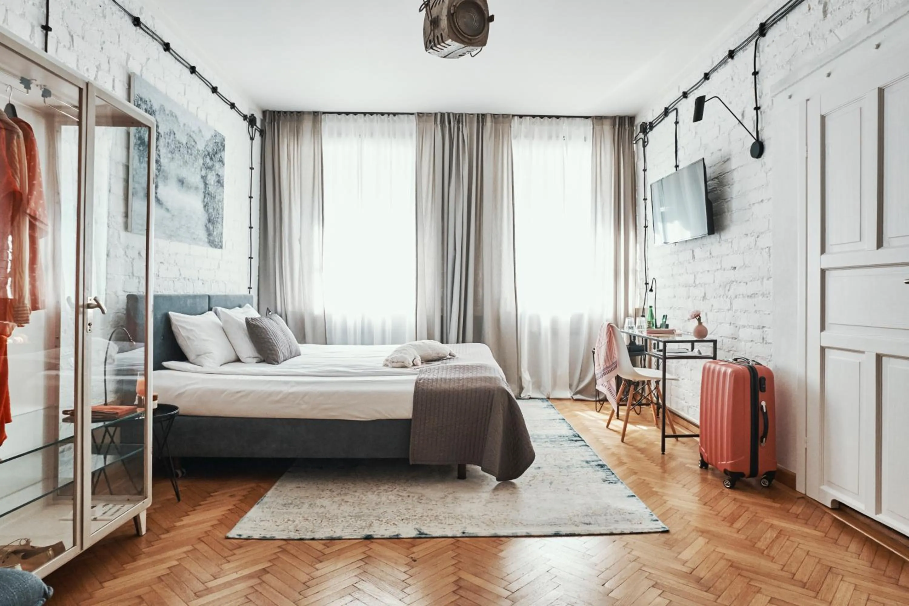 Bed in ARTHOTEL STALOWA 52