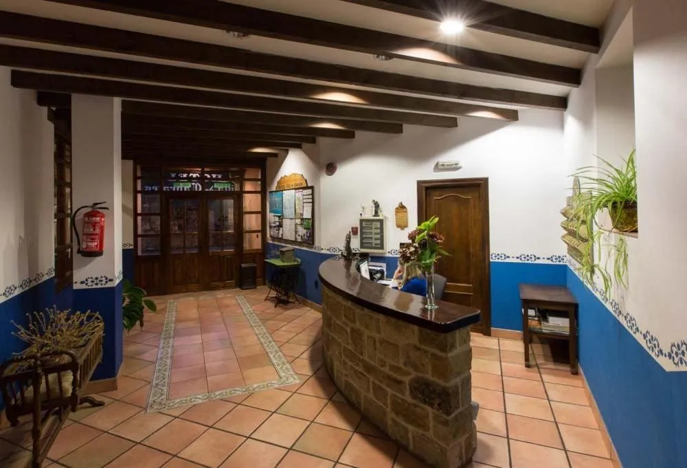 Lobby or reception in Hotel Villa de Cabrales