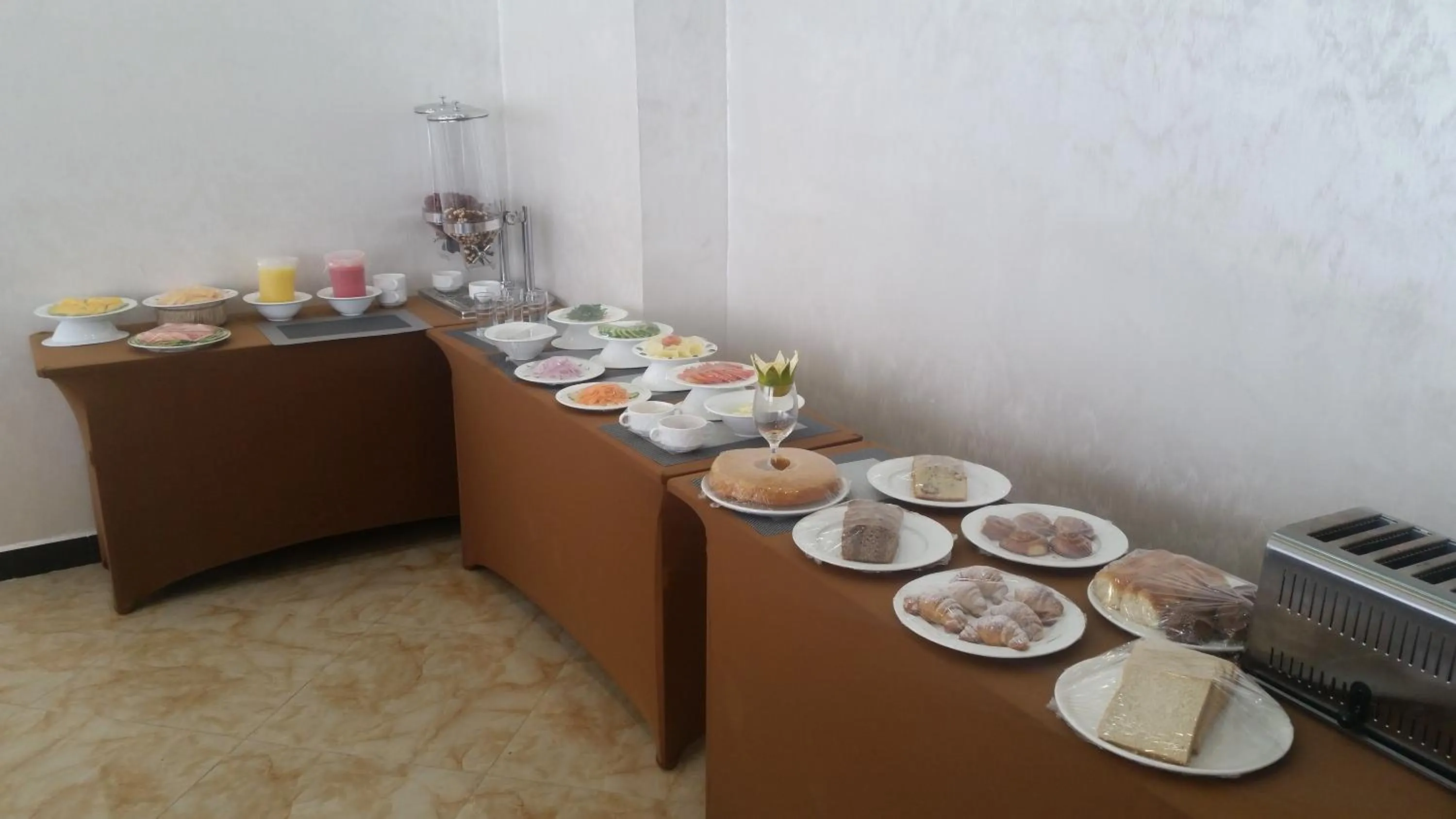 Breakfast in Marcen Addis Hotel