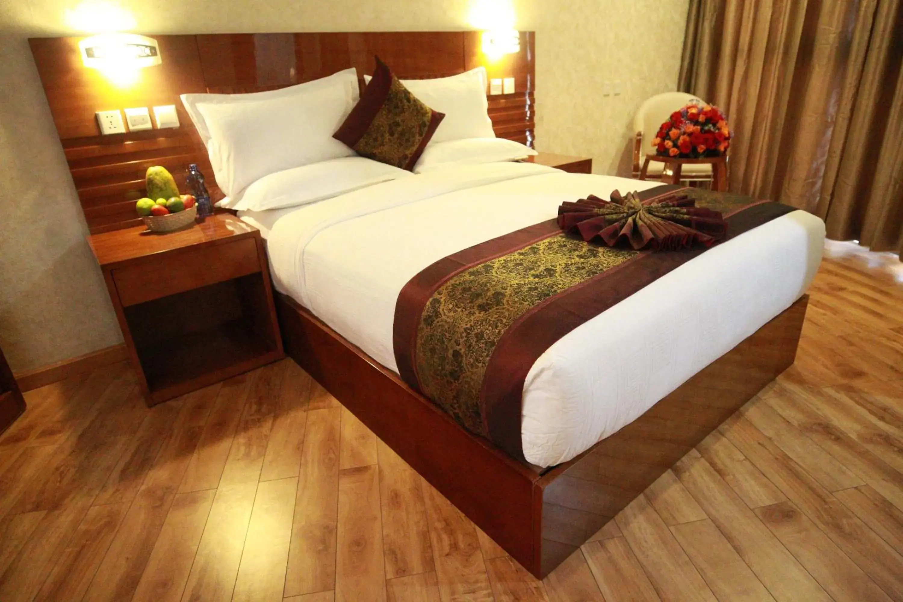 Bed in Marcen Addis Hotel Bed in Marcen Addis Hotel