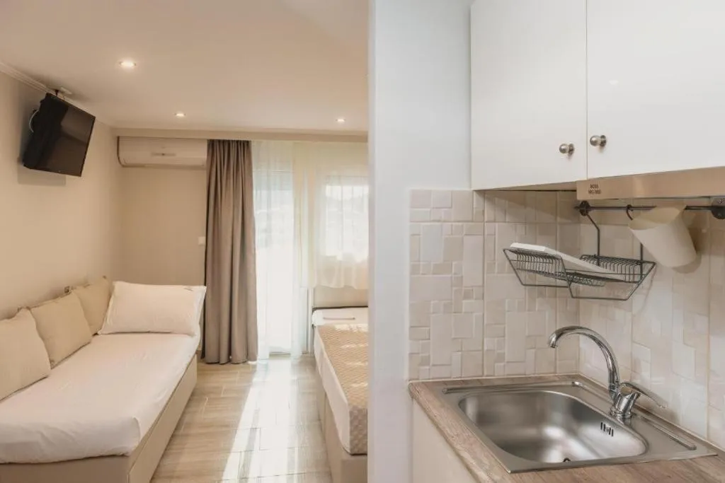 Photo of the whole room in Ammos Beach Seaside Luxury Suites Hotel