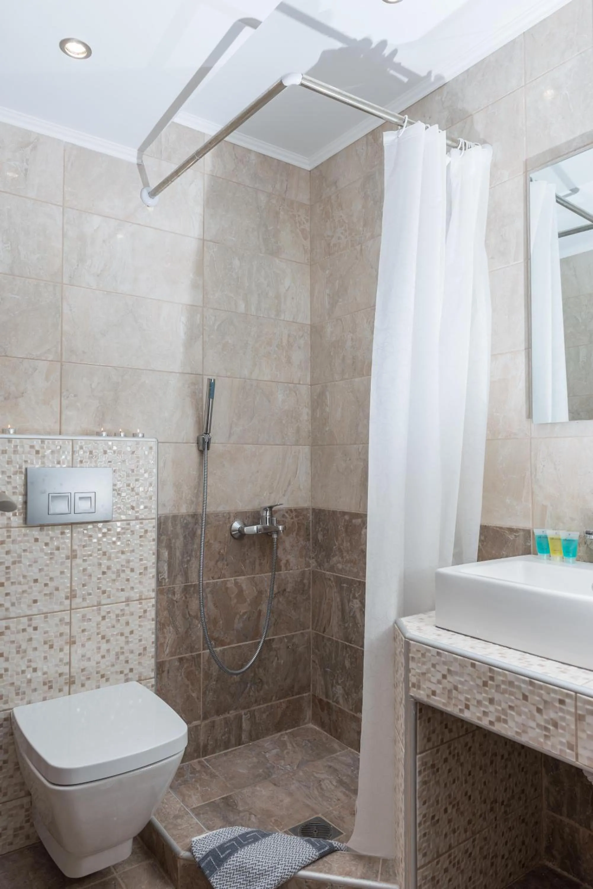 Bathroom in Ammos Beach Seaside Luxury Suites Hotel