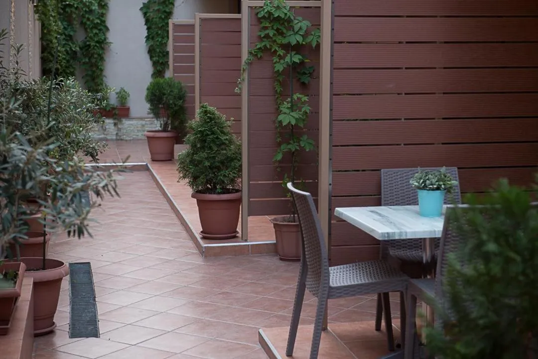 Balcony/Terrace in Ammos Beach Seaside Luxury Suites Hotel