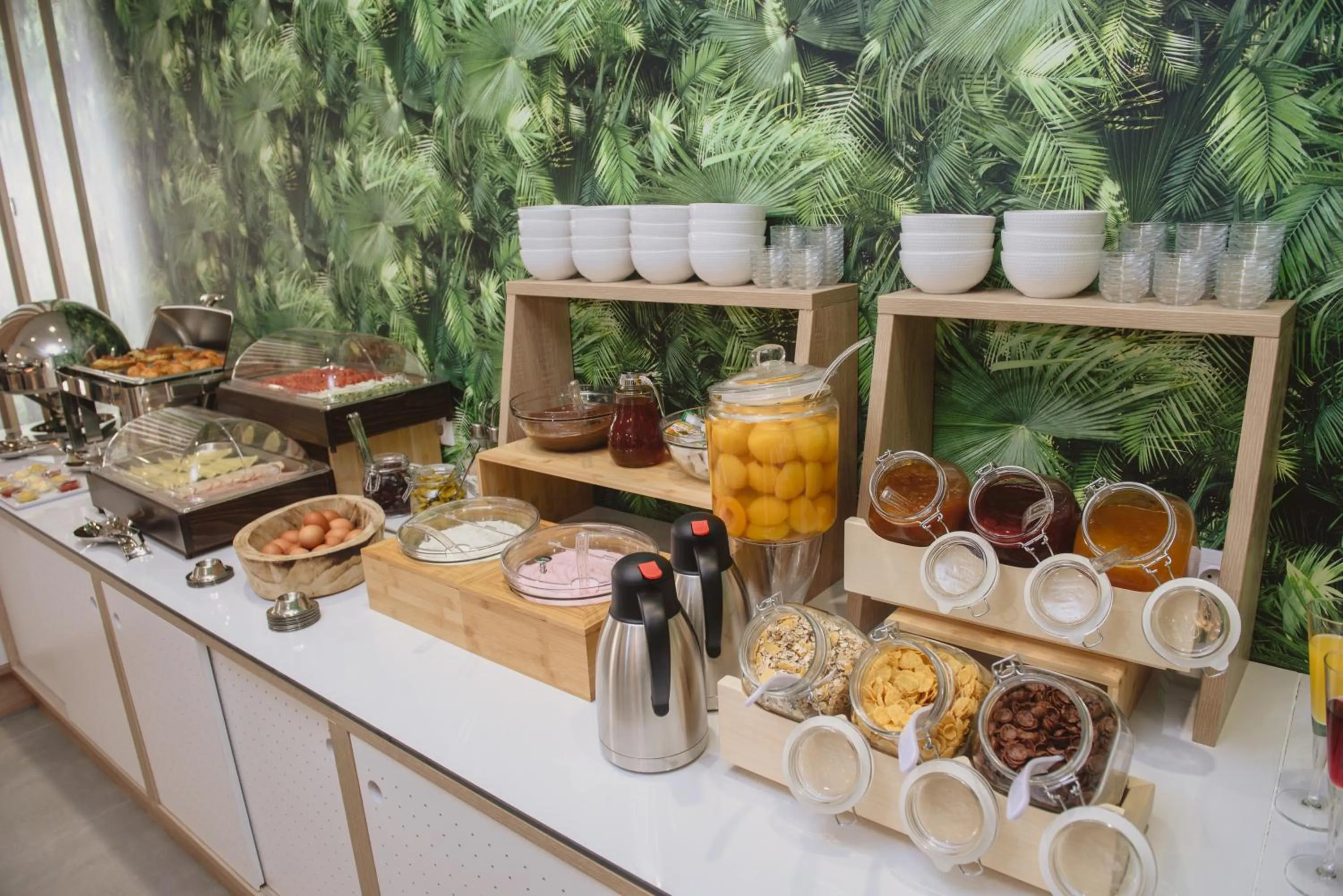 Breakfast in Ammos Beach Seaside Luxury Suites Hotel