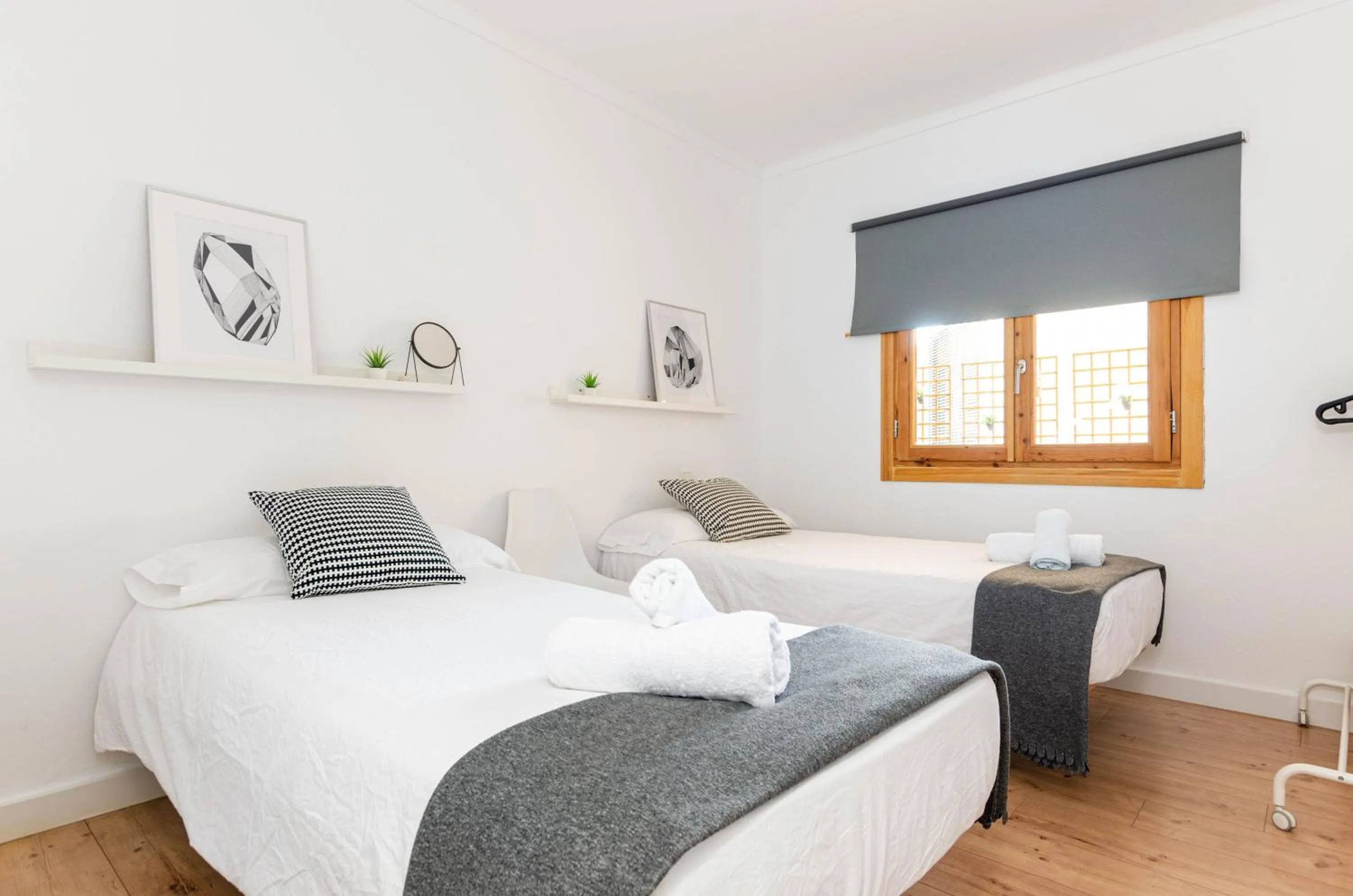 Bed in Port Apartments