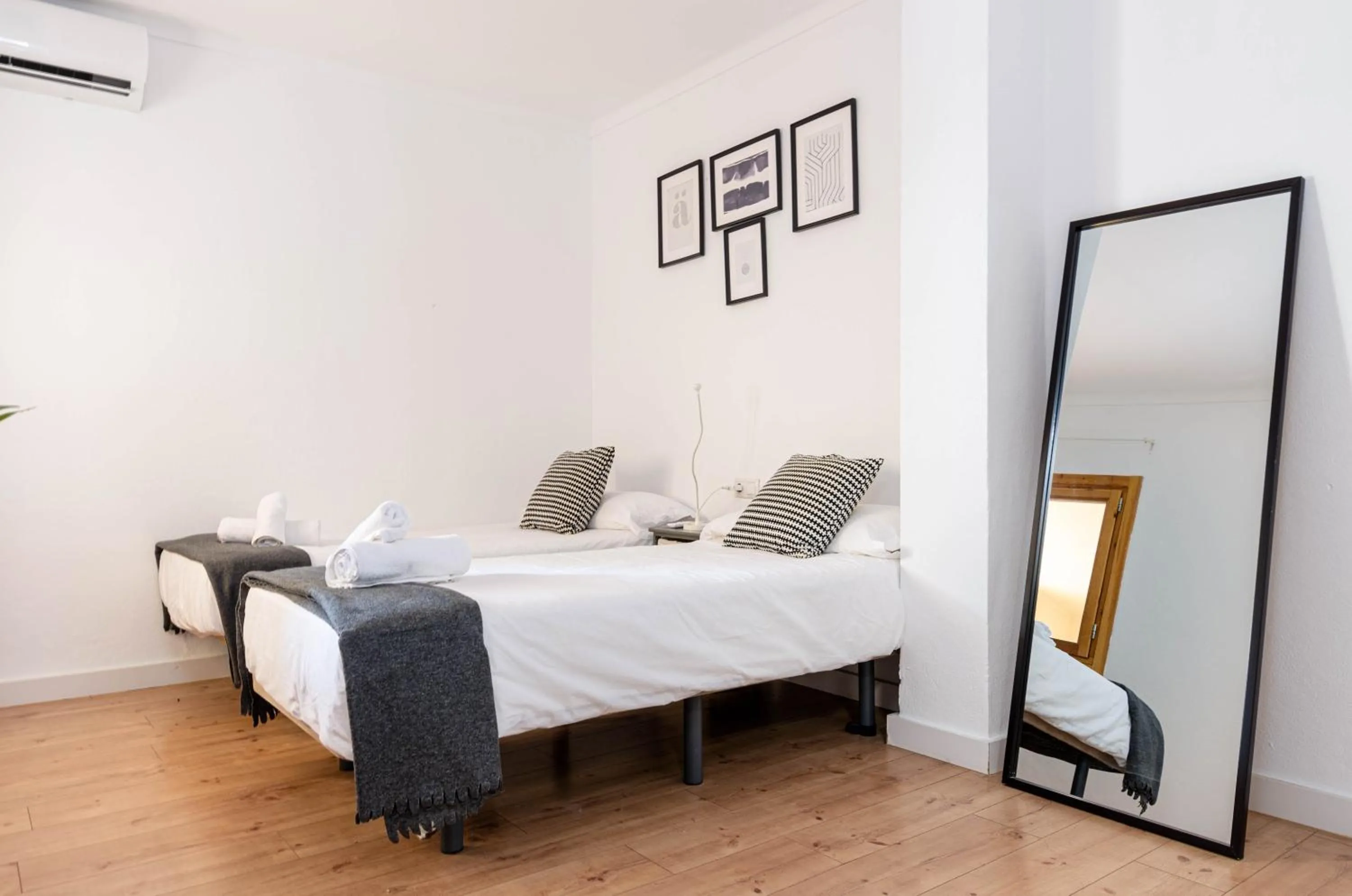 Bed in Port Apartments