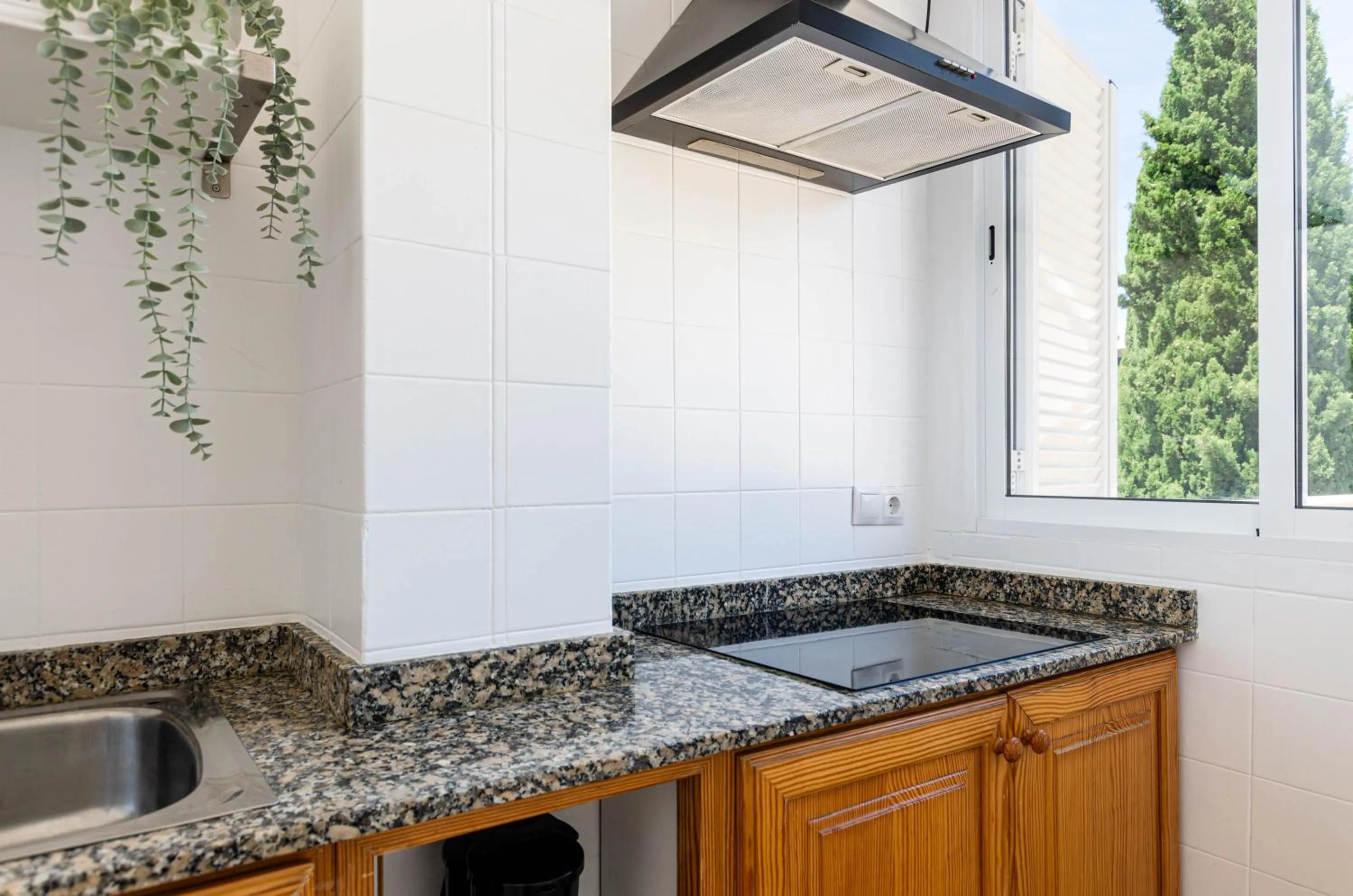 Kitchen or kitchenette in Port Apartments