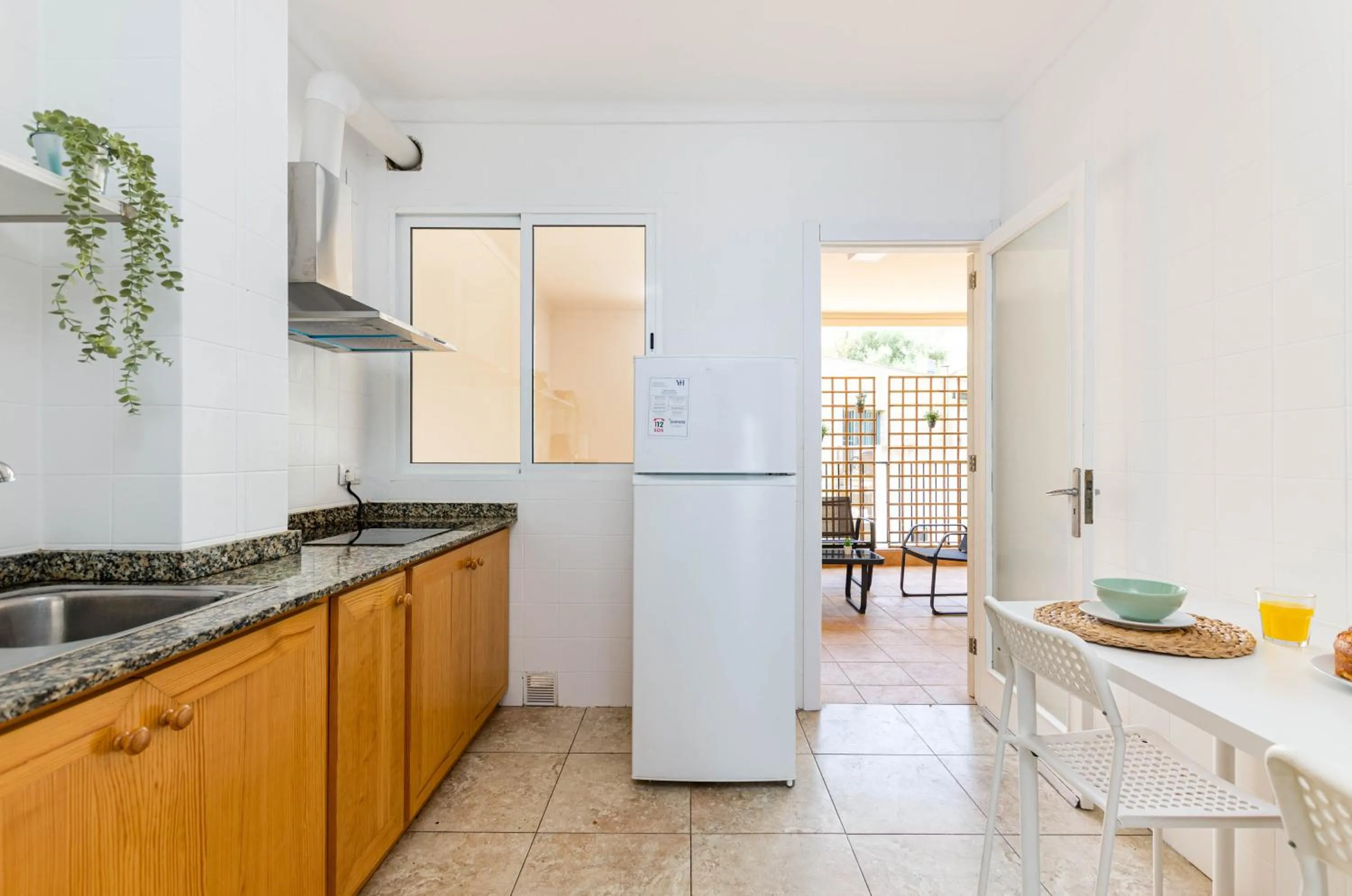 Kitchen or kitchenette in Port Apartments