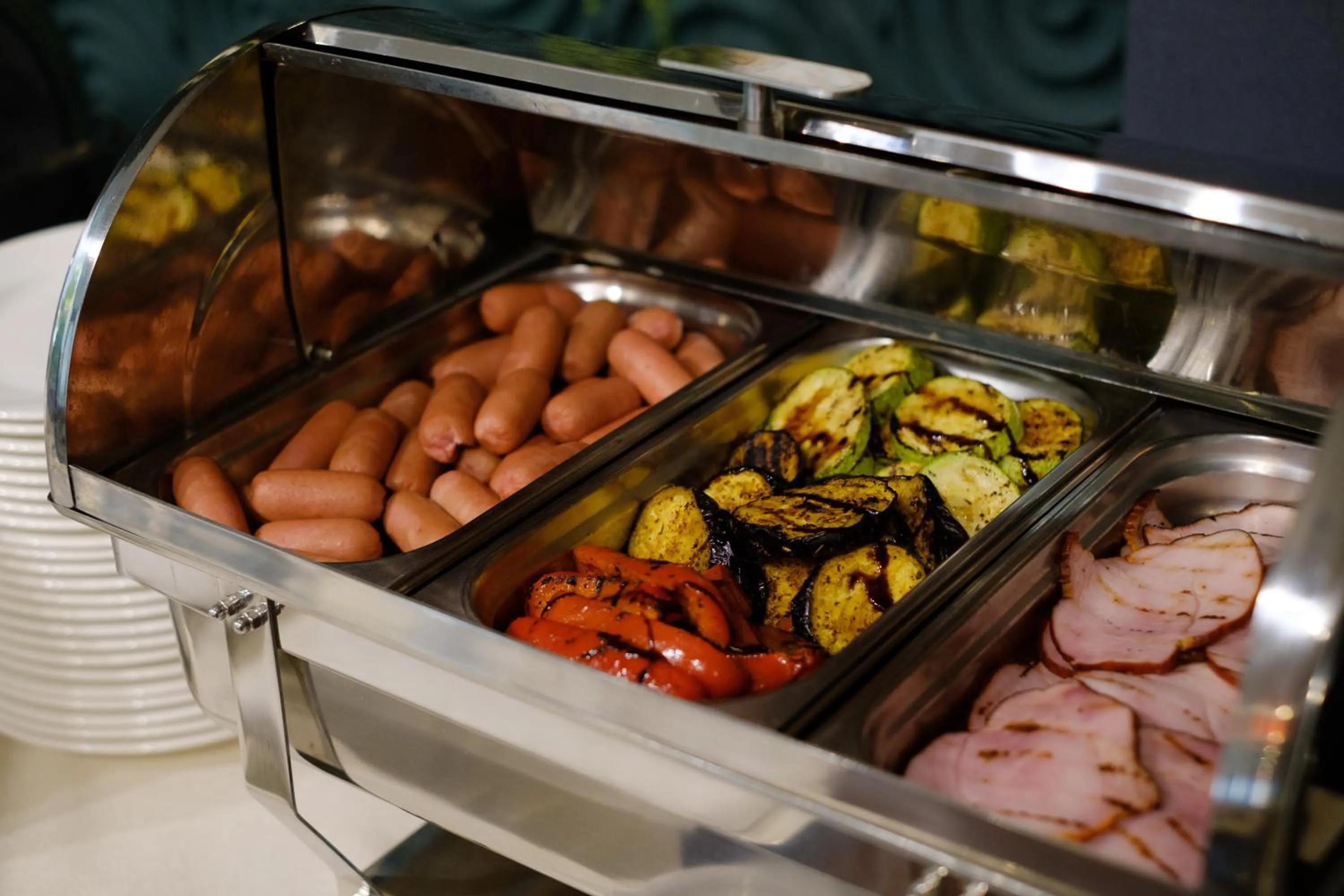 Buffet breakfast in Hotel Russia