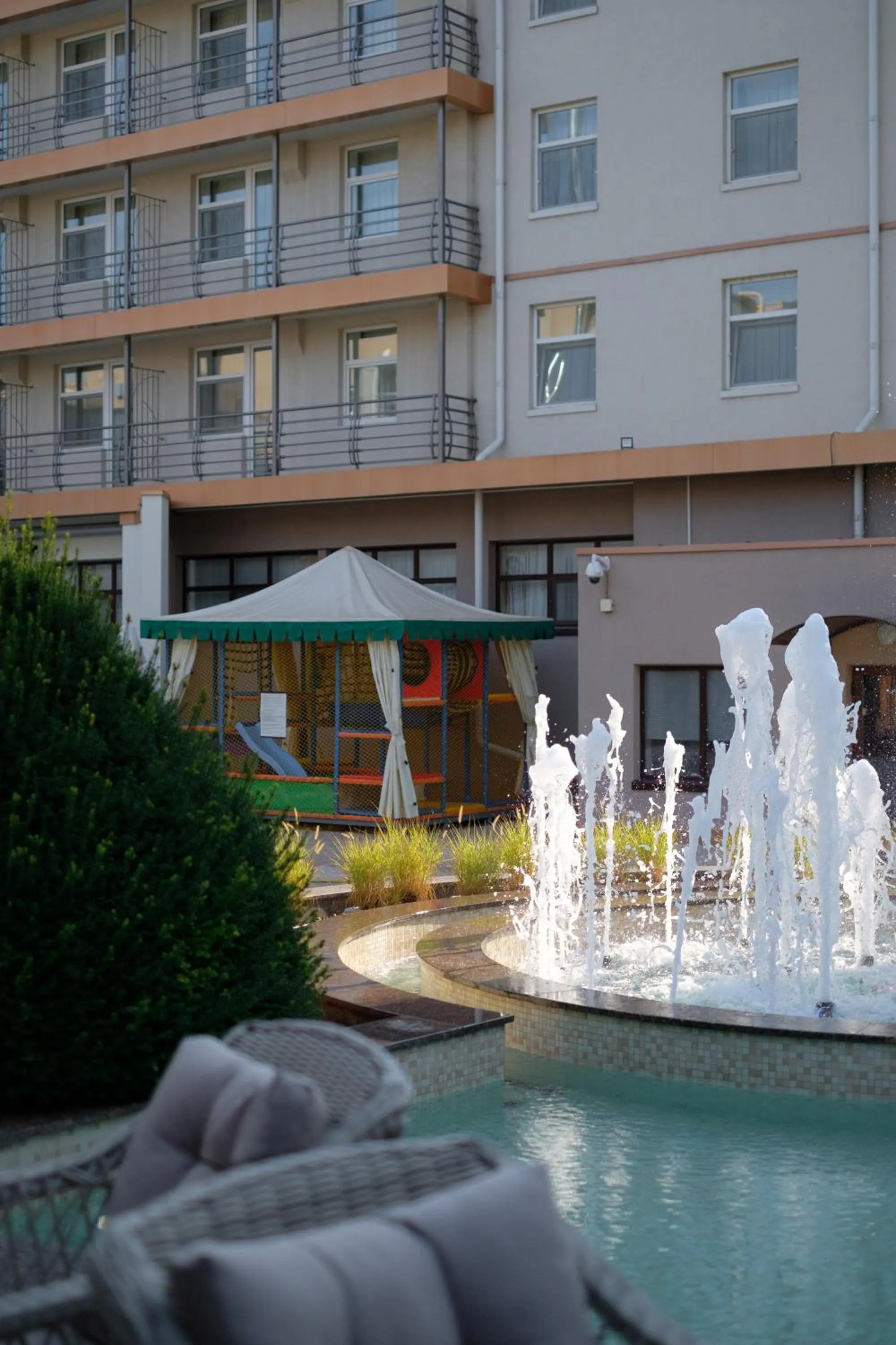 children in Hotel Russia