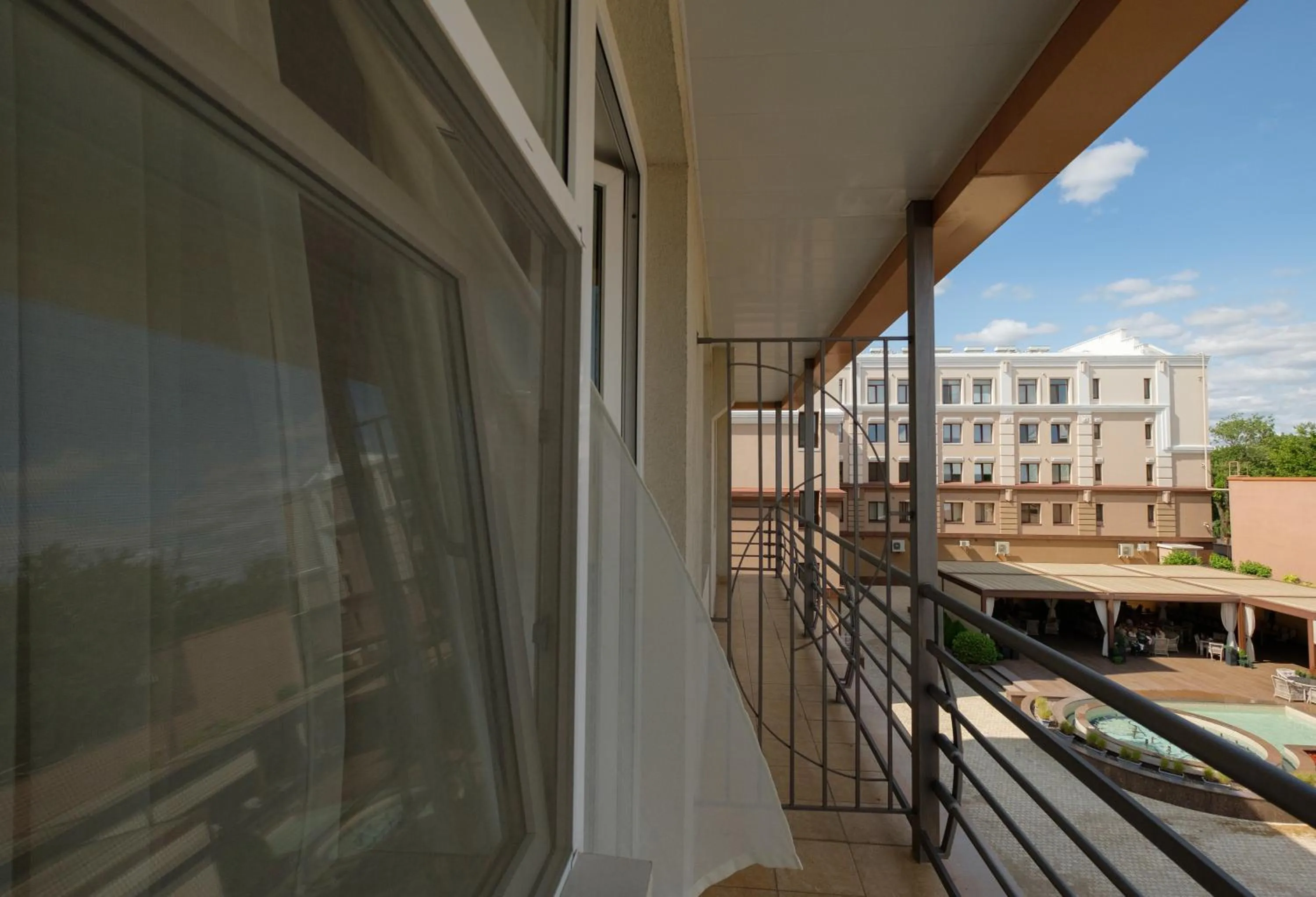 Balcony/Terrace in Hotel Russia