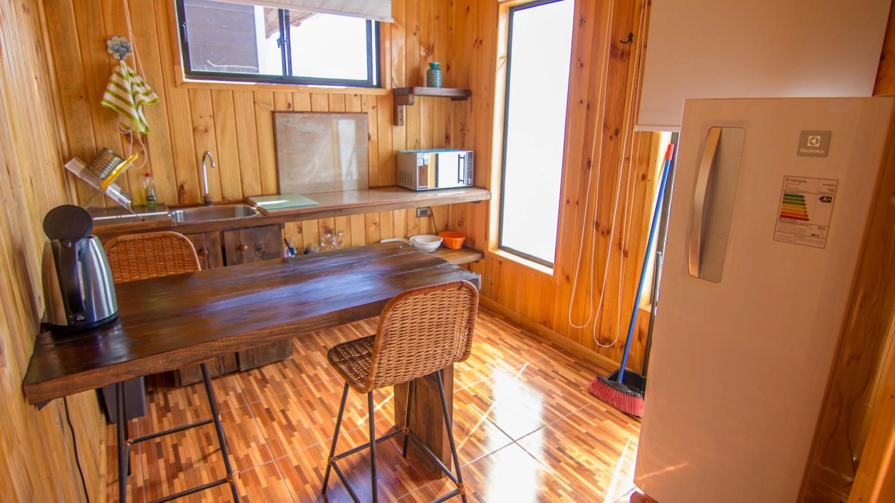 Kitchen or kitchenette in ELUNEY Pichilemu