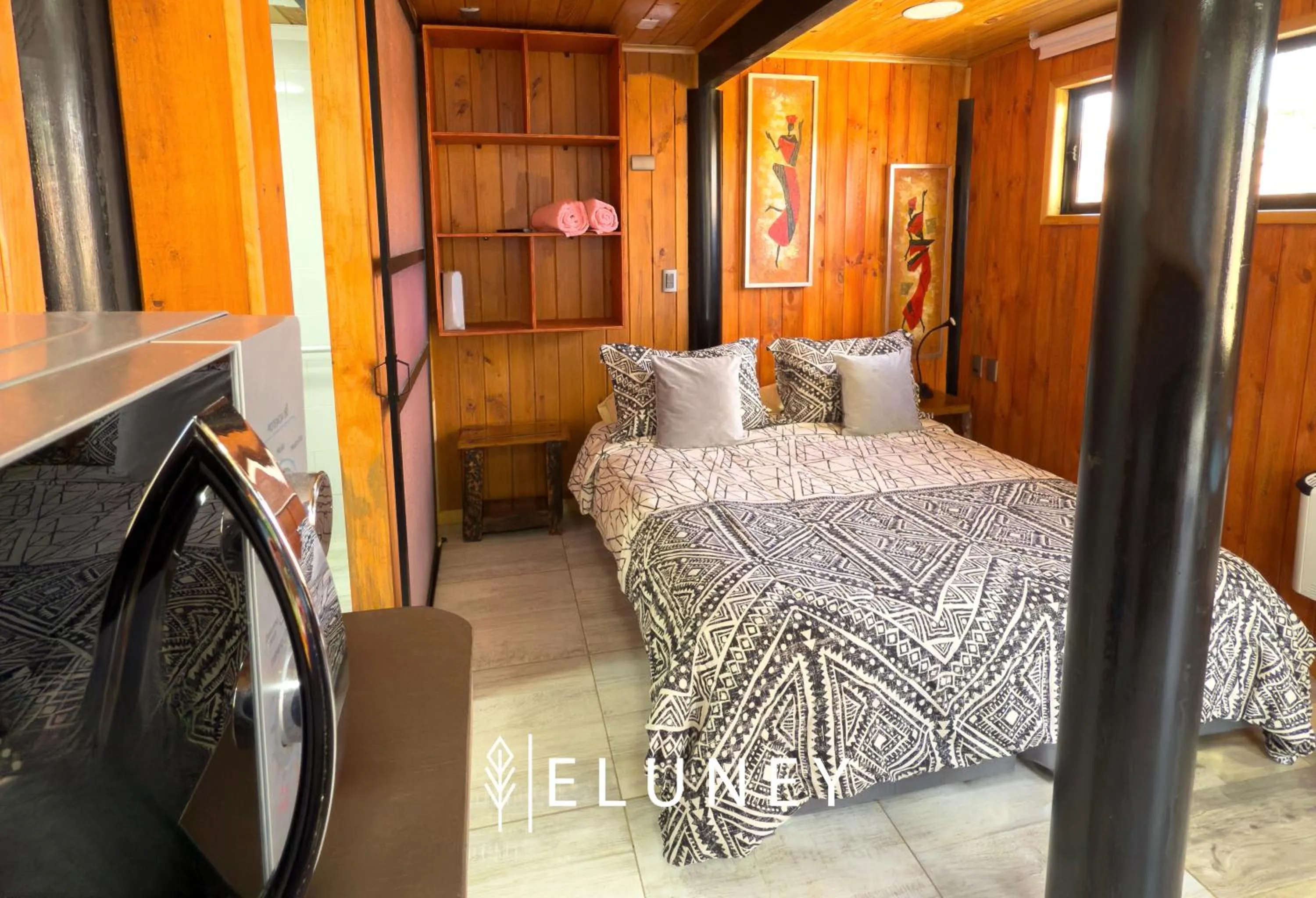 Bedroom, Bed in ELUNEY Pichilemu