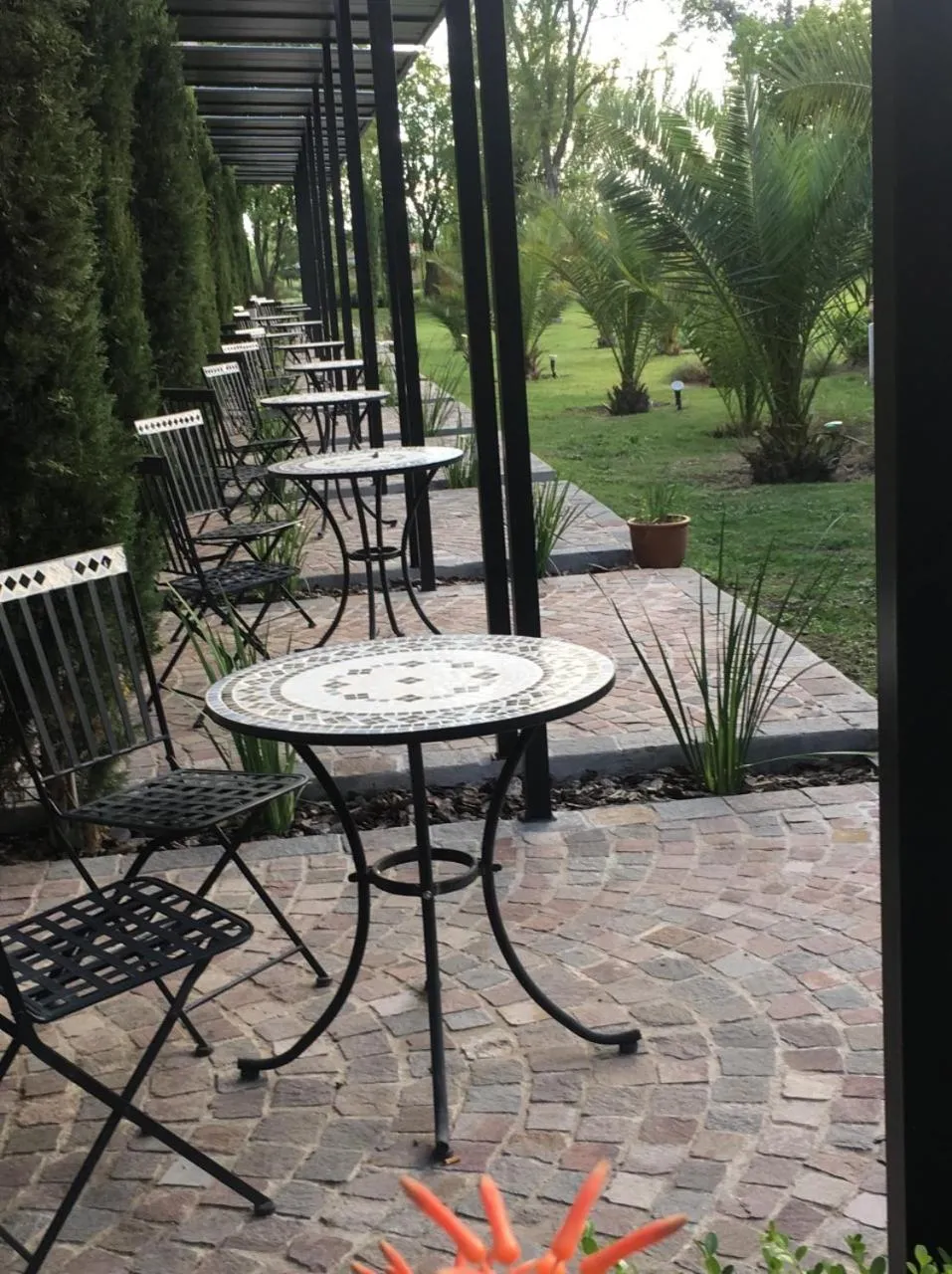Patio in Hotel Tomaso
