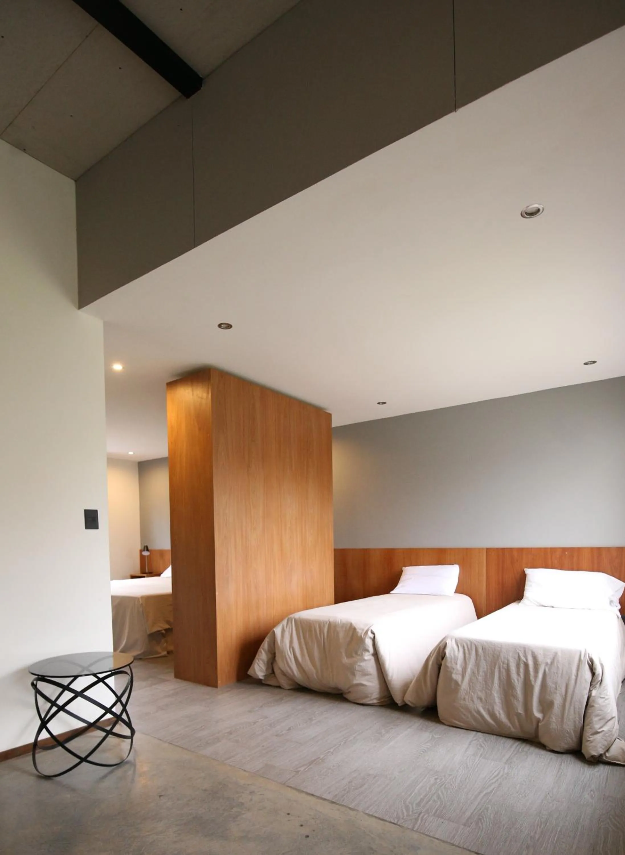 Bed in Hotel Tomaso