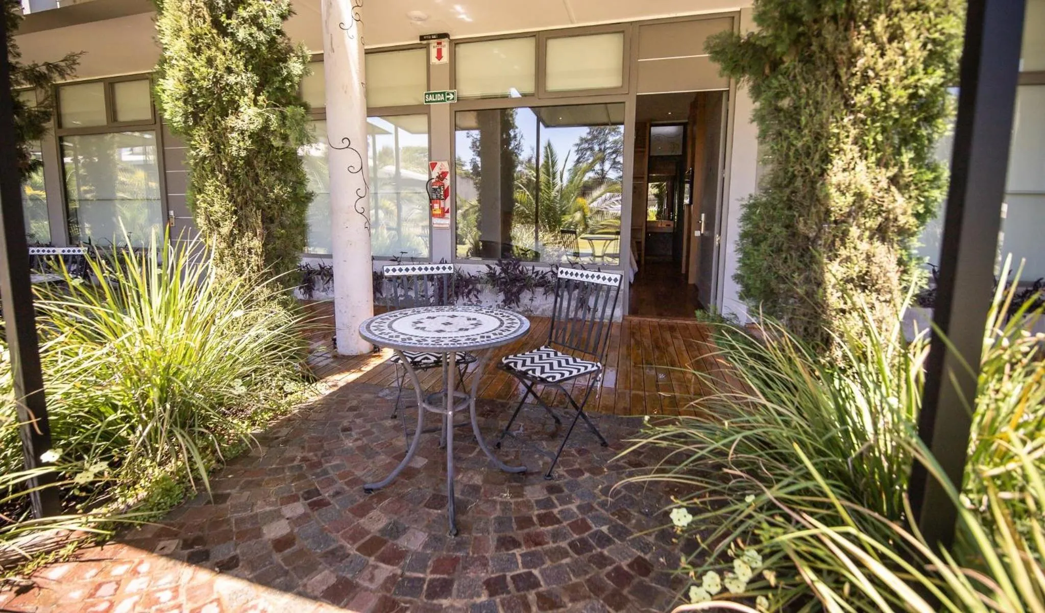 Garden in Hotel Tomaso