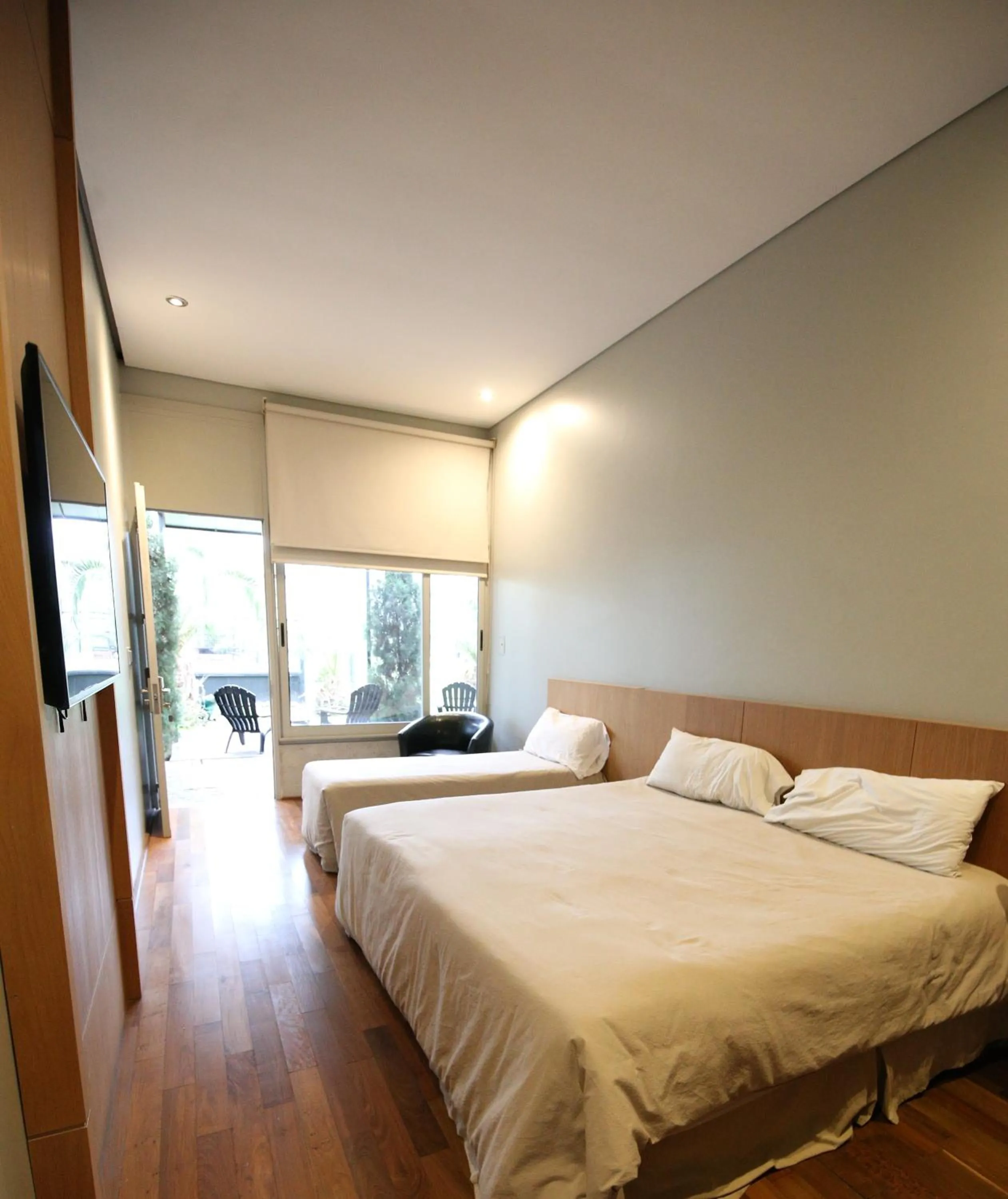 Bed in Hotel Tomaso