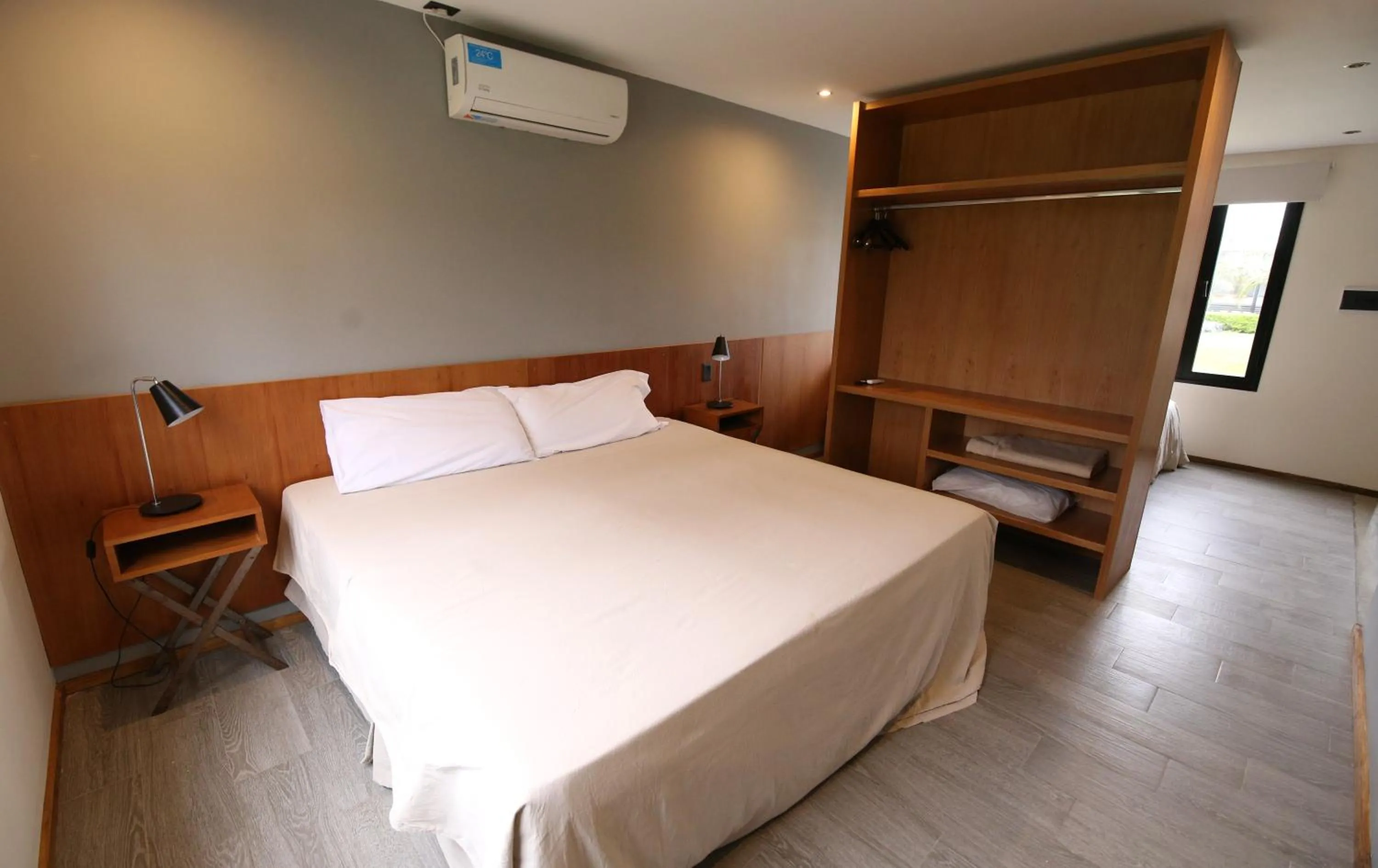 Bed in Hotel Tomaso