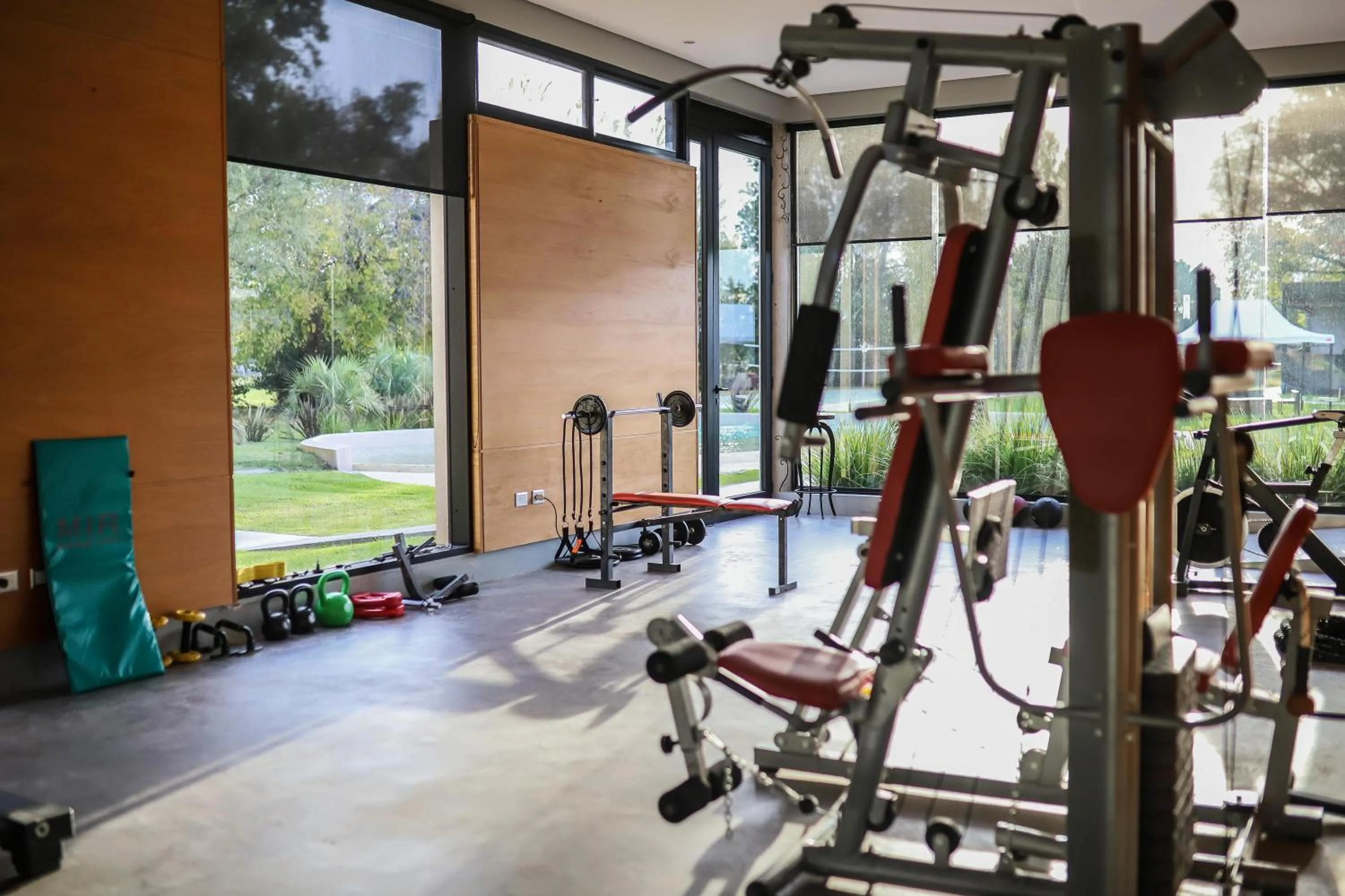 Fitness centre/facilities in Hotel Tomaso
